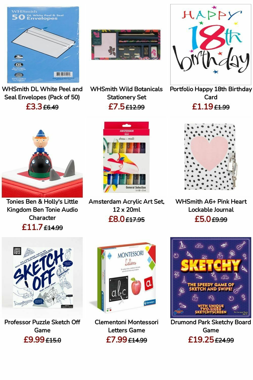 WHSmith Offers from 25 June