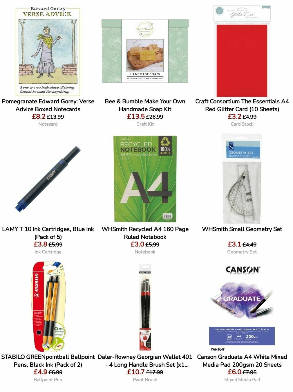 WHSmith Offers from 9 July