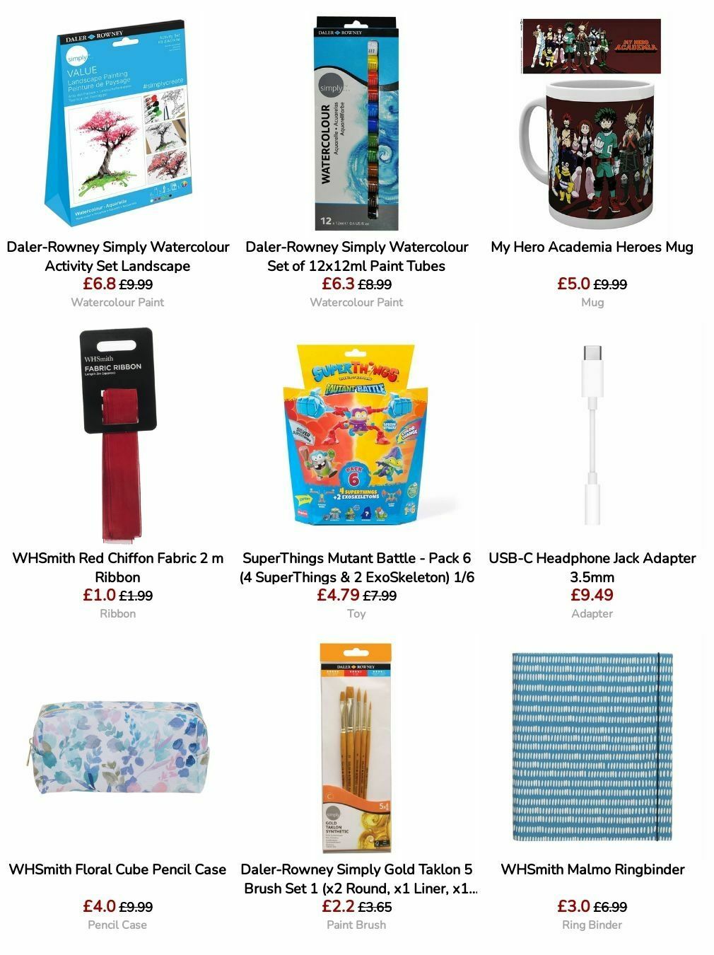 WHSmith Offers from 16 July