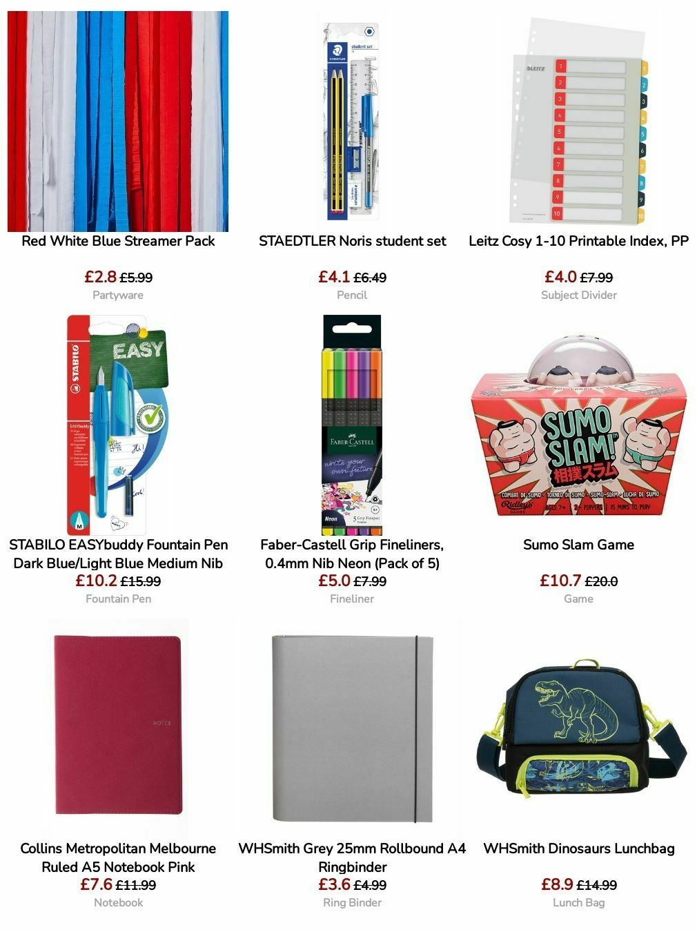 WHSmith Offers from 22 July