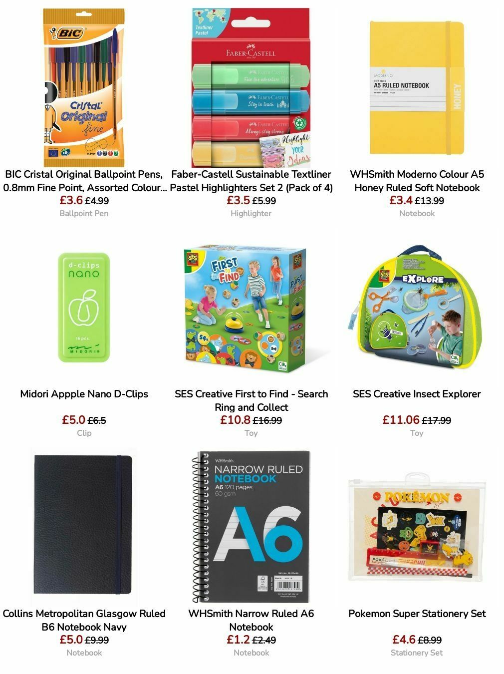 WHSmith Offers from 30 July