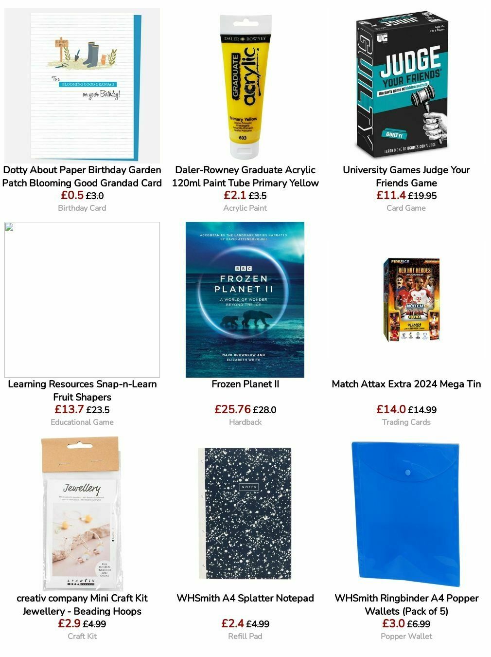 WHSmith Offers from 30 July