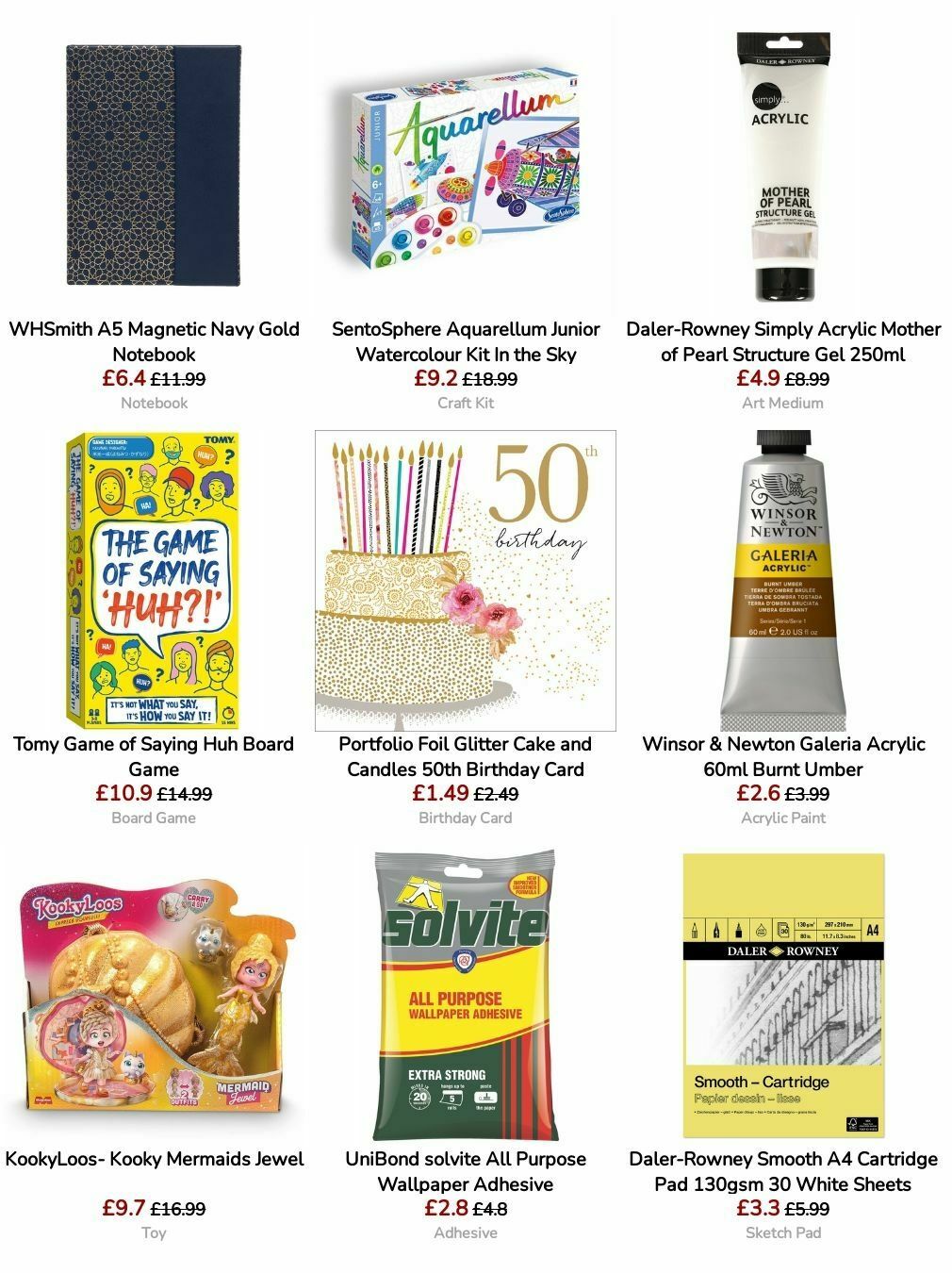 WHSmith Offers from 30 July