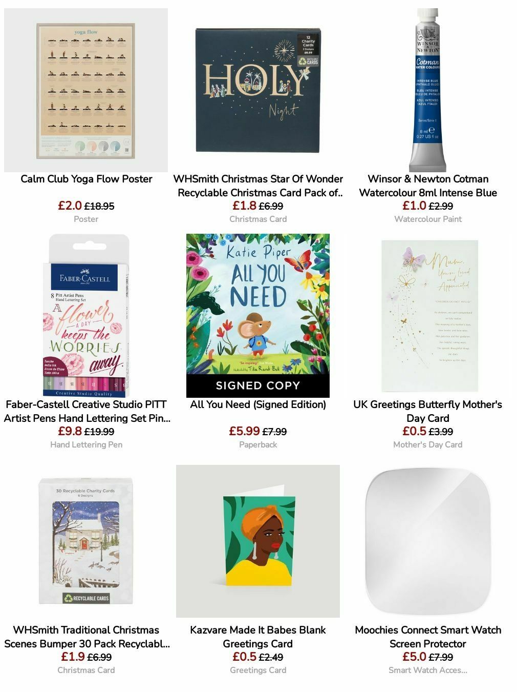 WHSmith Offers from 6 August