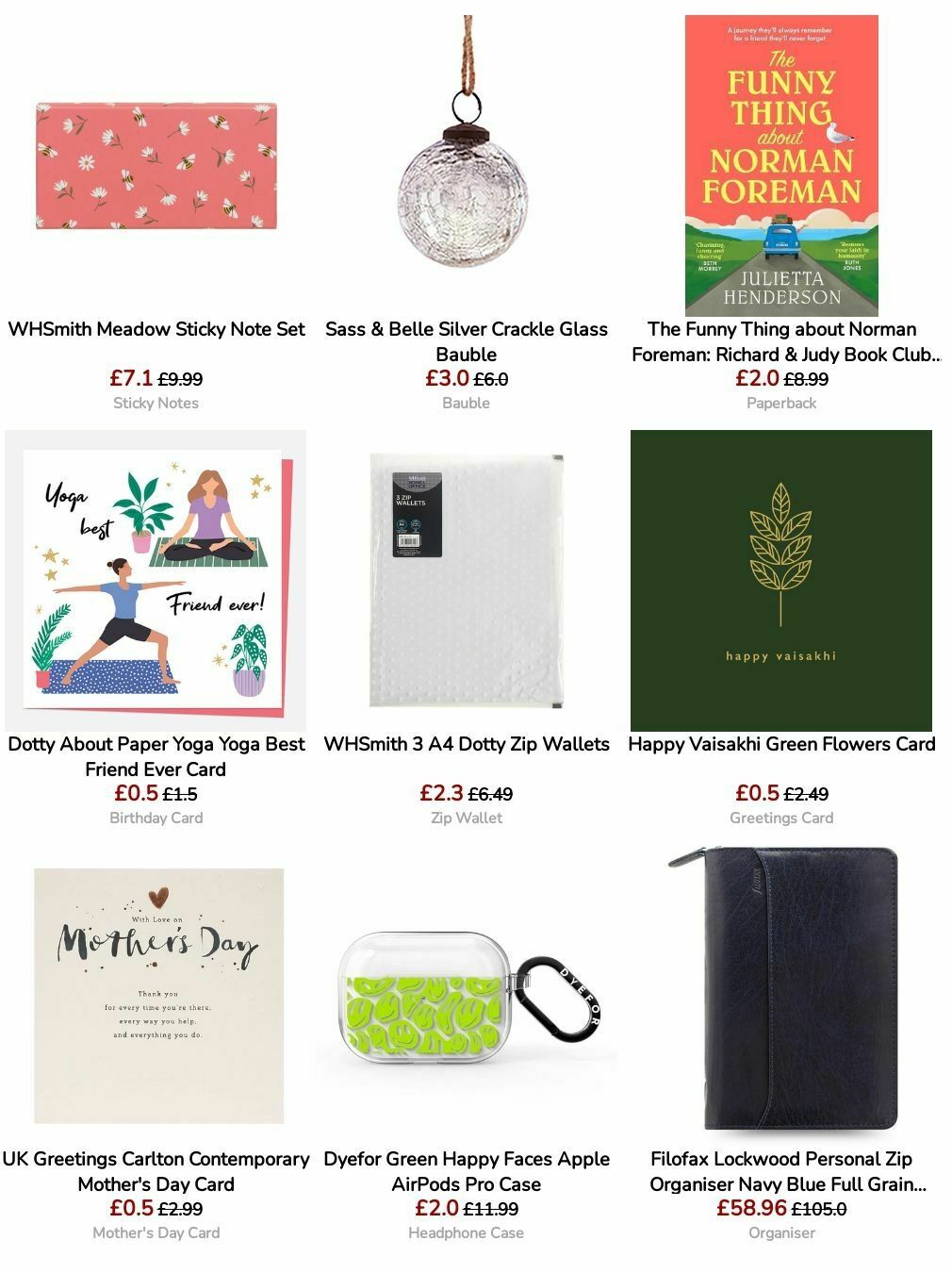 WHSmith Offers from 6 August