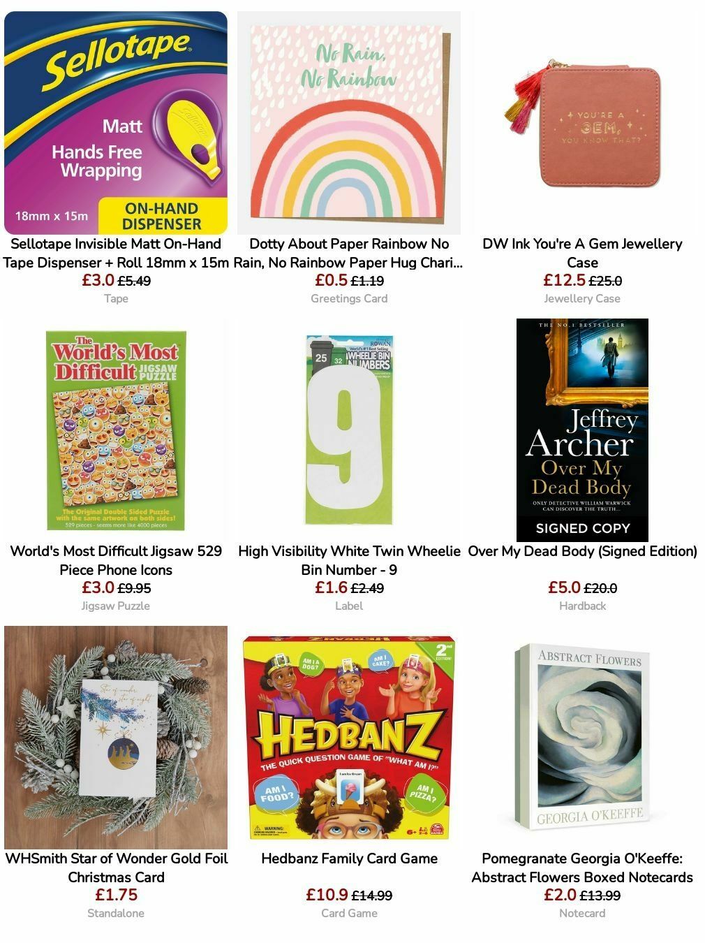 WHSmith Offers from 6 August