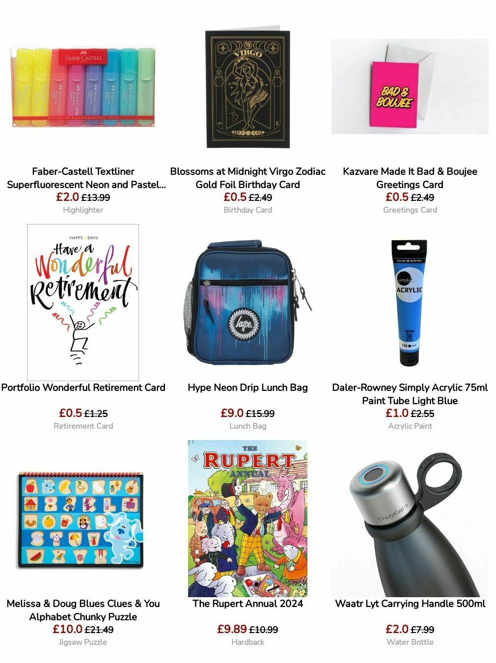 WHSmith Offers from 6 August