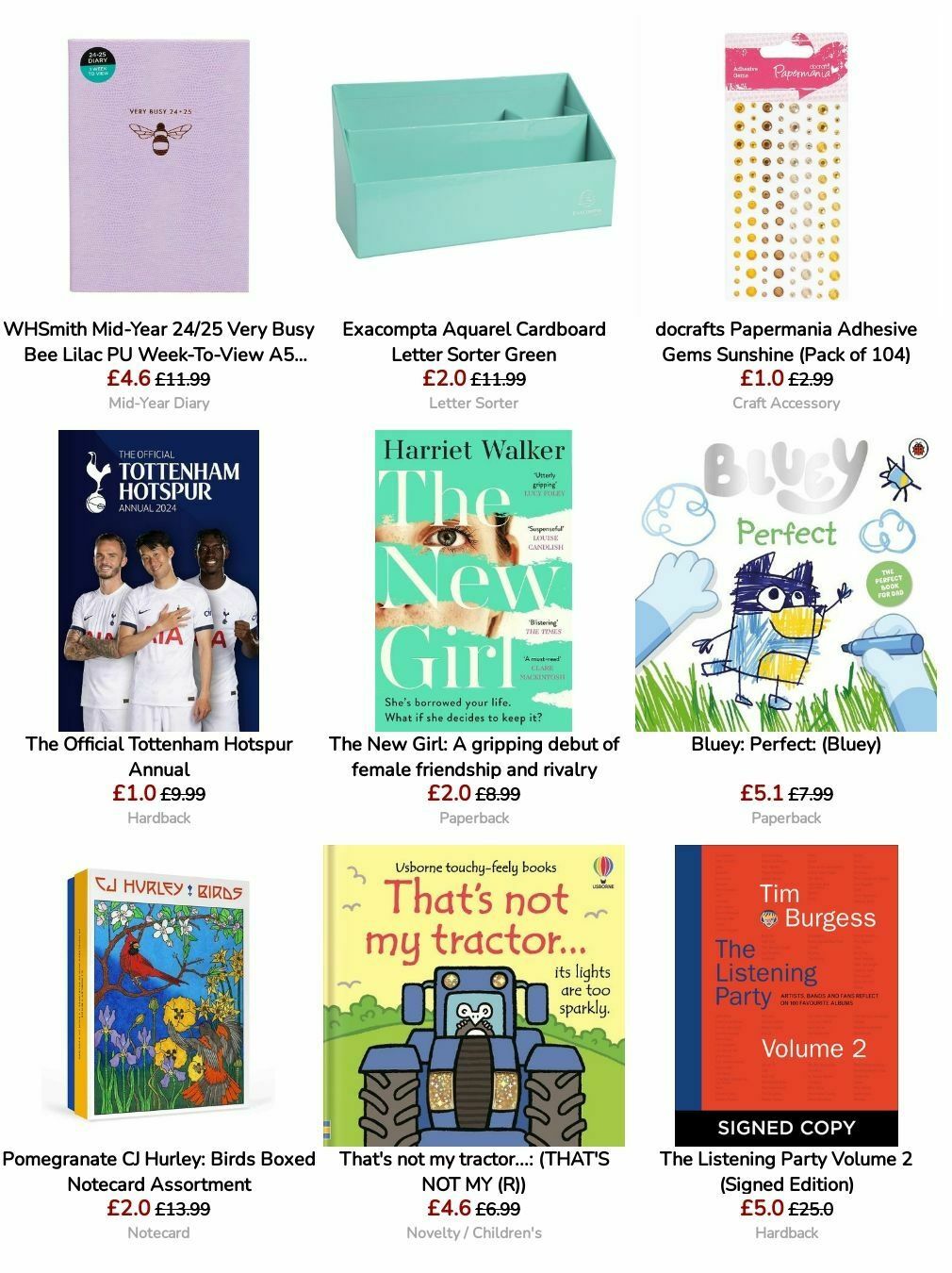 WHSmith Offers from 6 August