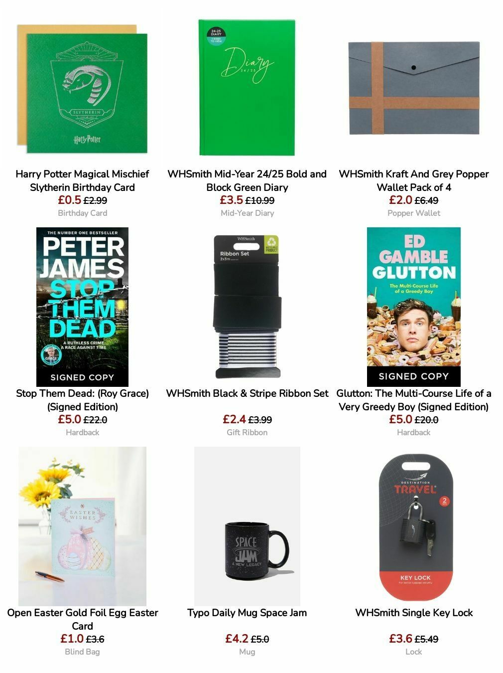 WHSmith Offers from 13 August