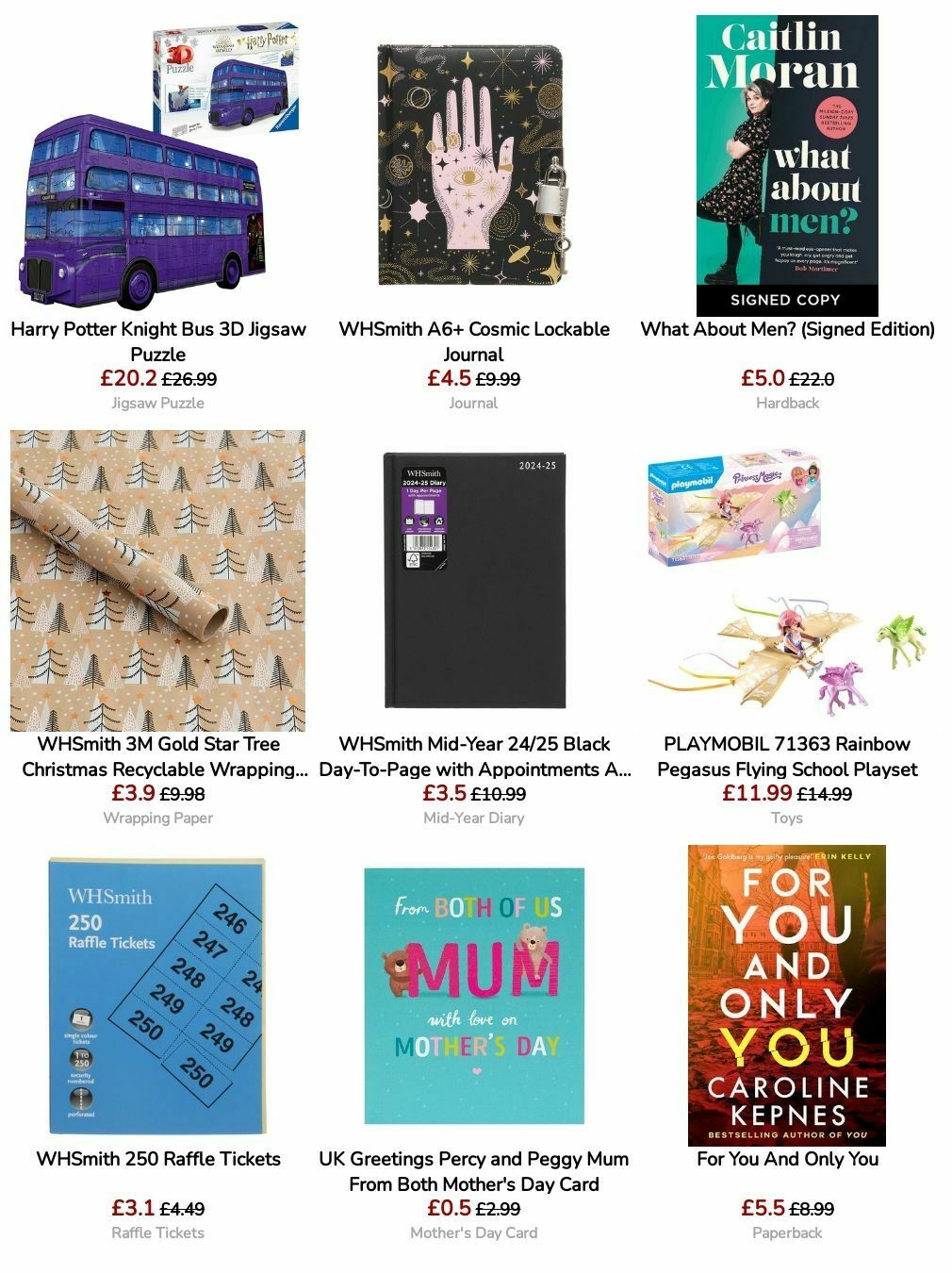 WHSmith Offers from 13 August