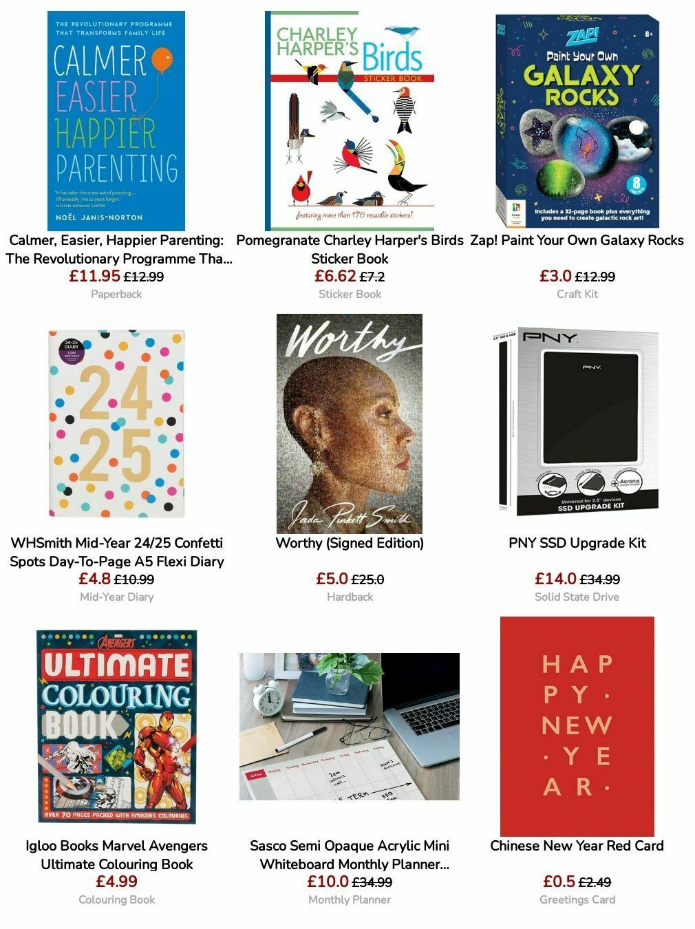 WHSmith Offers from 13 August