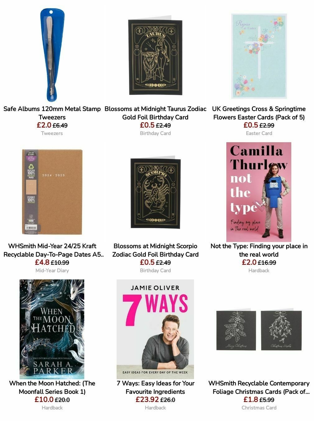 WHSmith Offers from 13 August