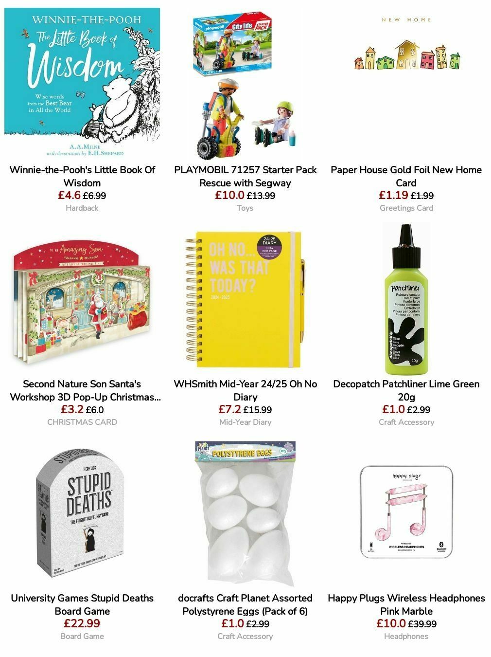 WHSmith Offers from 13 August