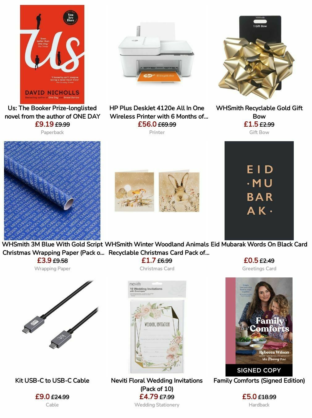 WHSmith Offers from 13 August