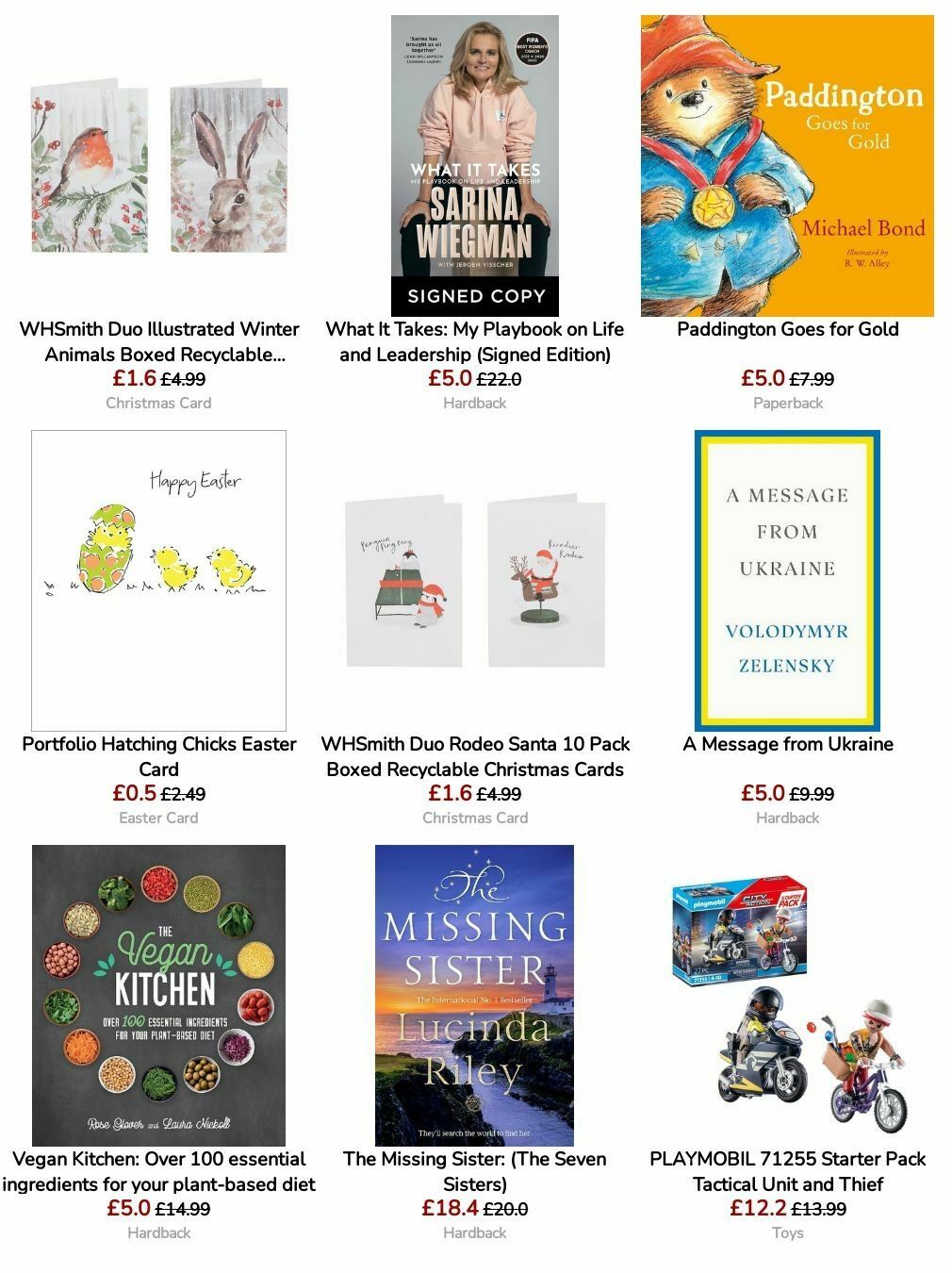 WHSmith Offers from 13 August