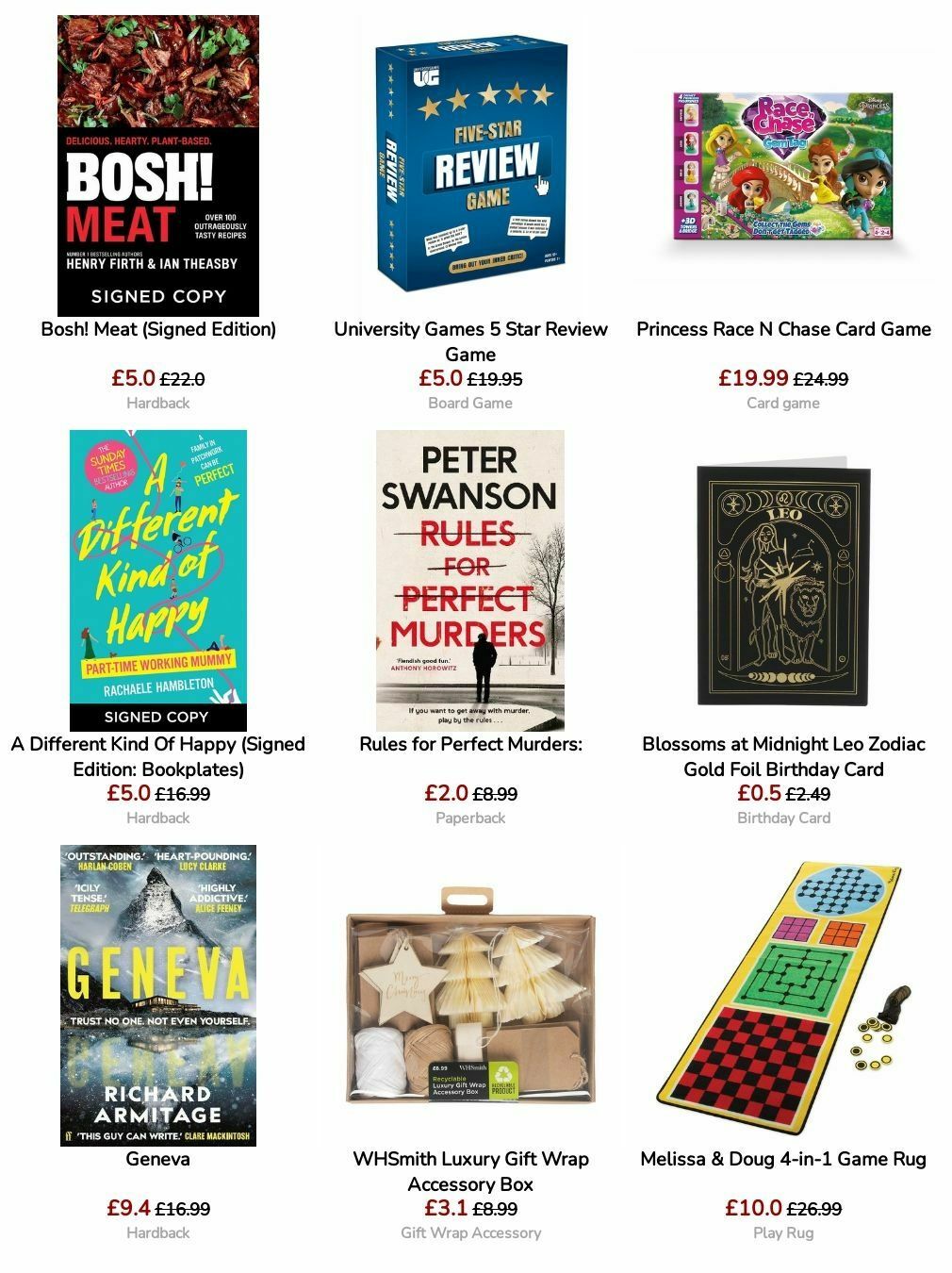 WHSmith Offers from 13 August