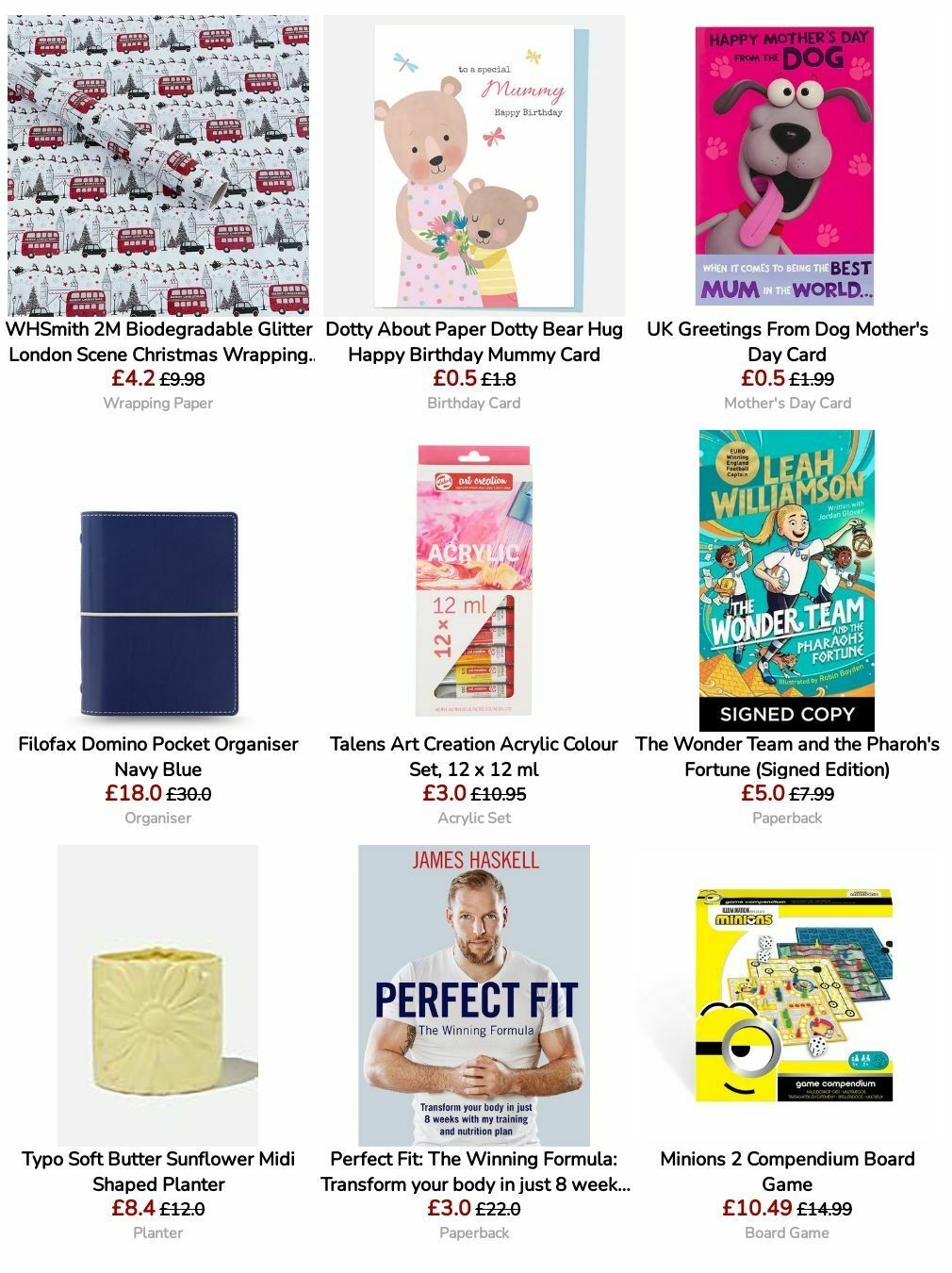 WHSmith Offers from 13 August