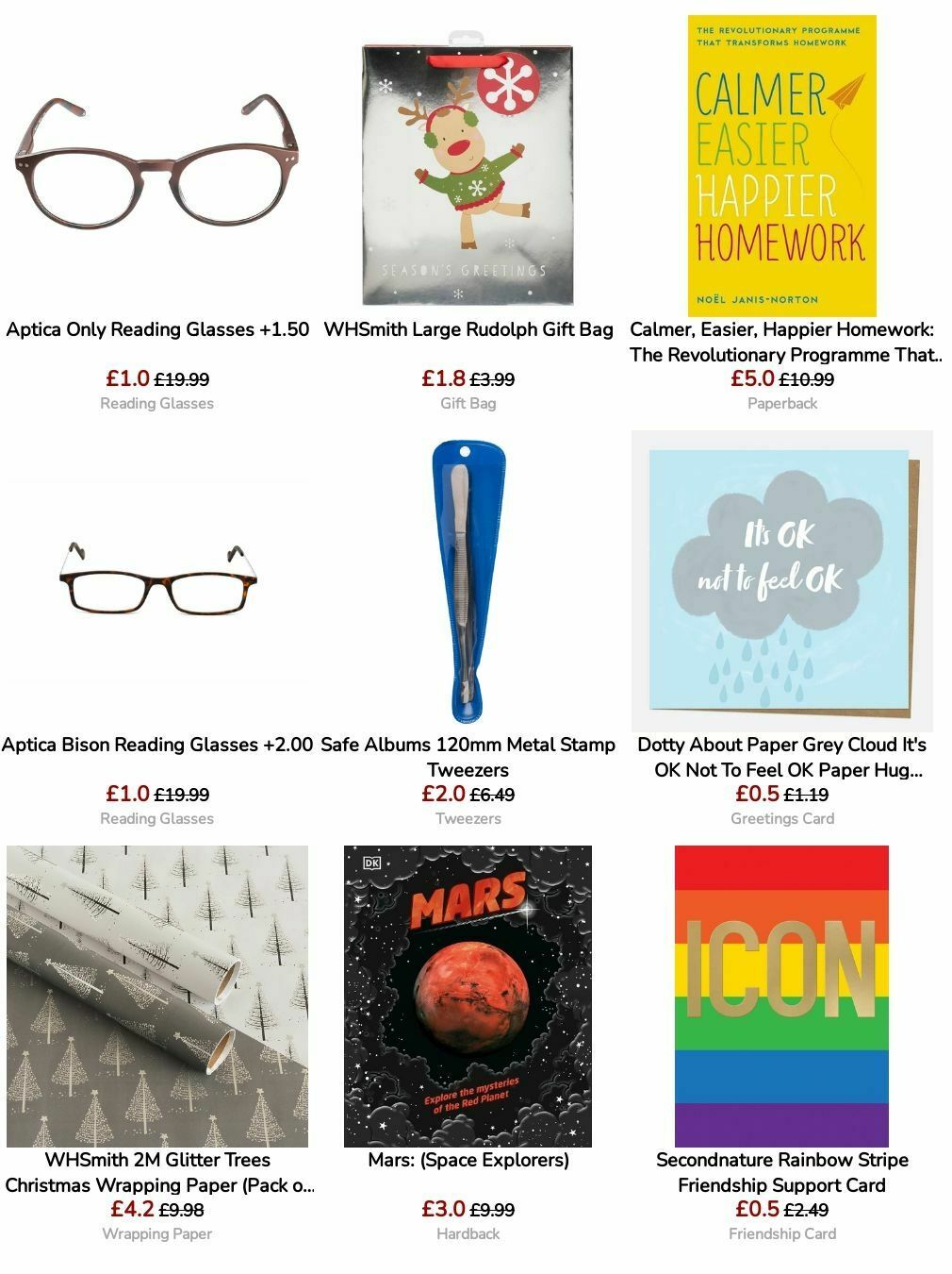 WHSmith Offers from 20 August