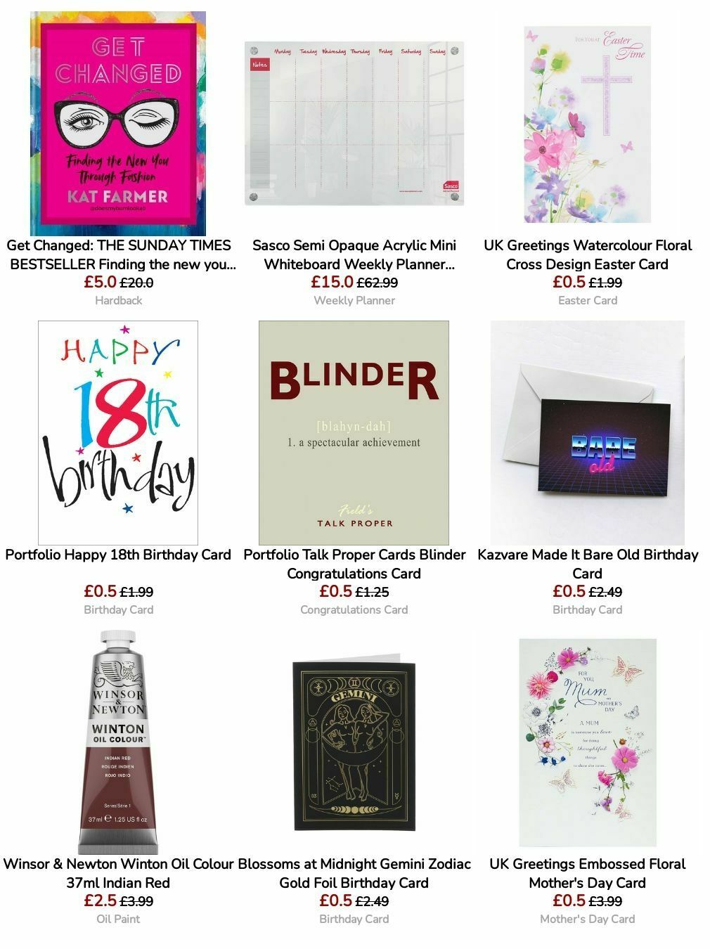 WHSmith Offers from 20 August