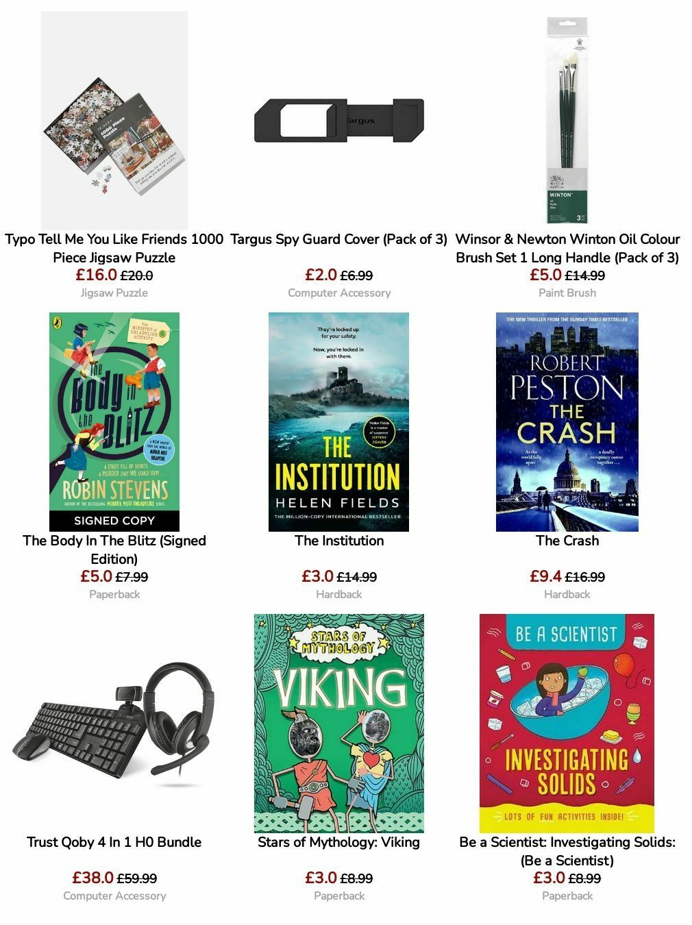 WHSmith Offers from 20 August