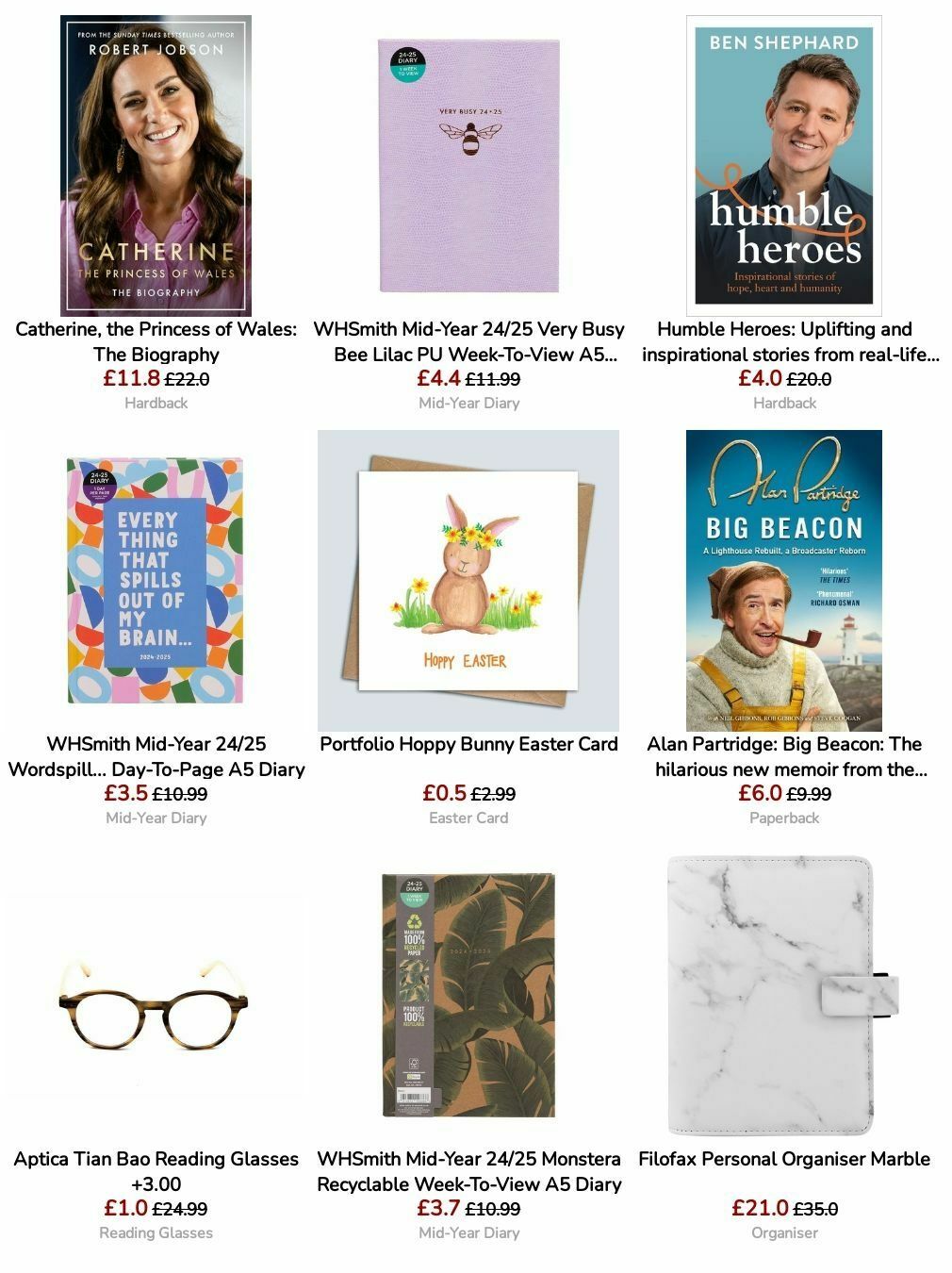 WHSmith Offers from 20 August