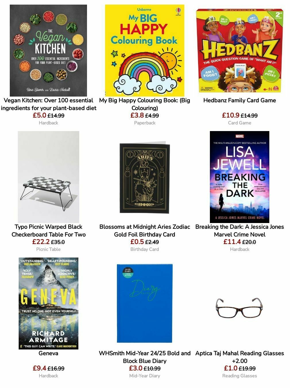 WHSmith Offers from 20 August