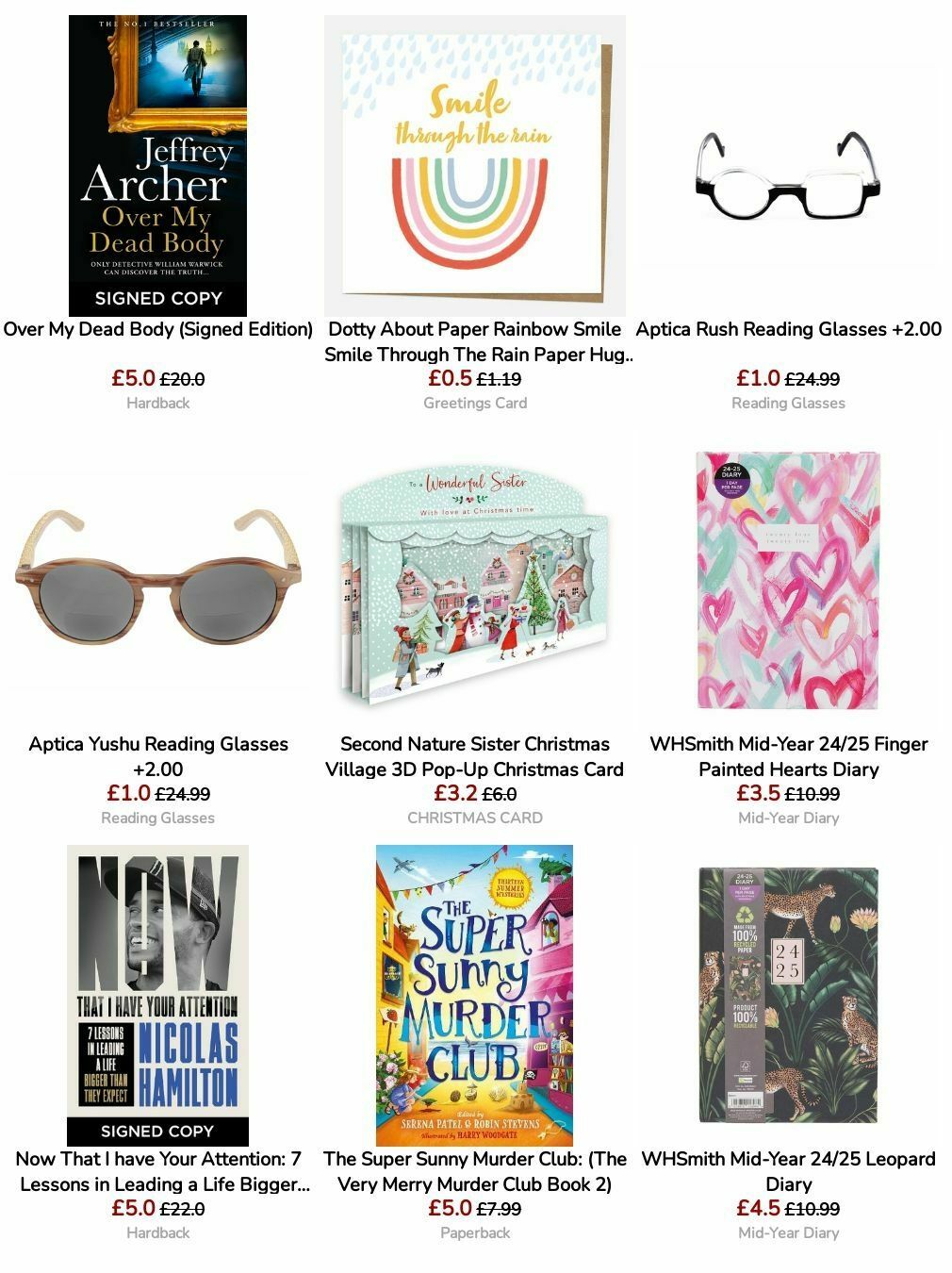 WHSmith Offers from 20 August