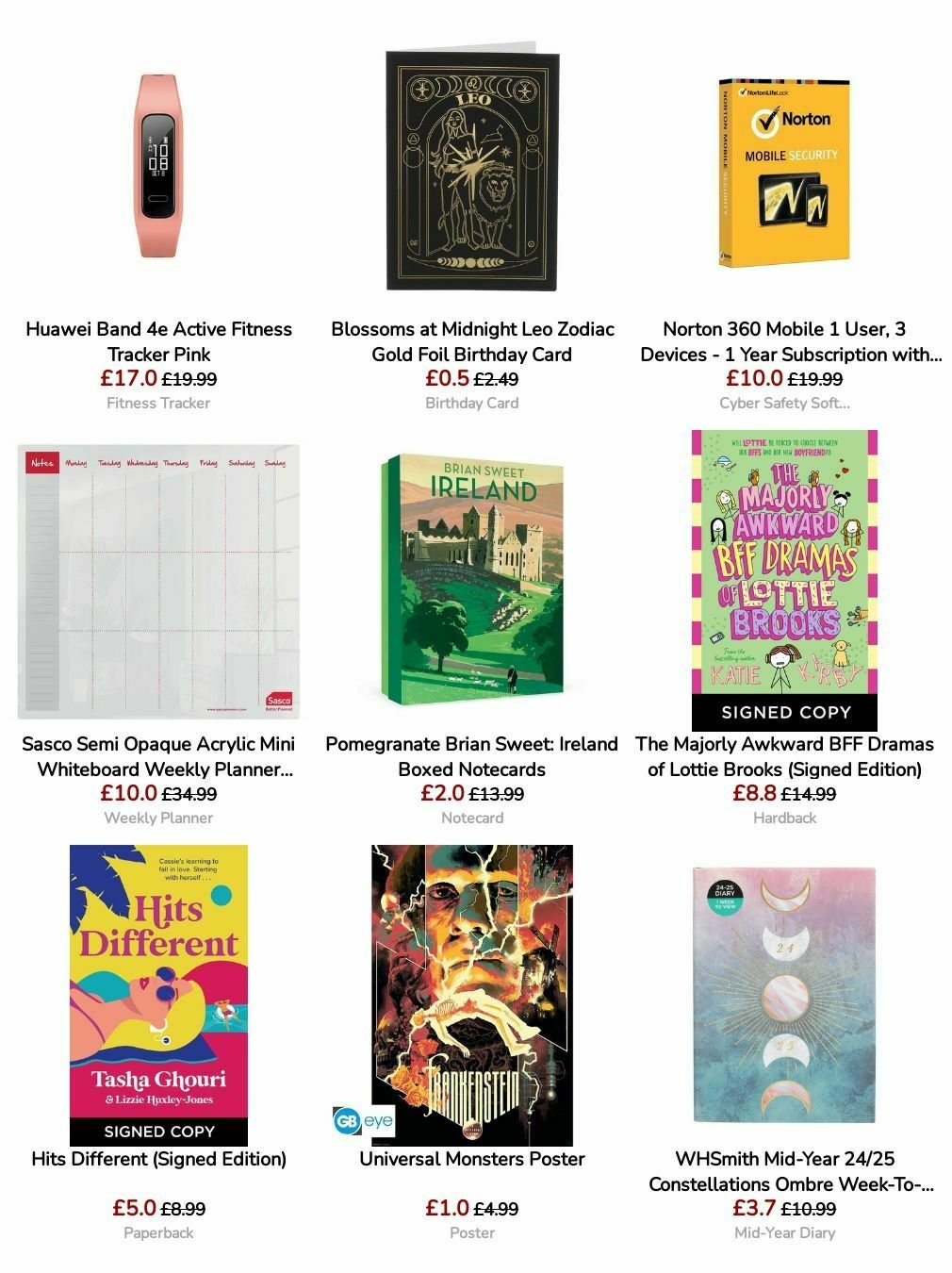 WHSmith Offers from 20 August