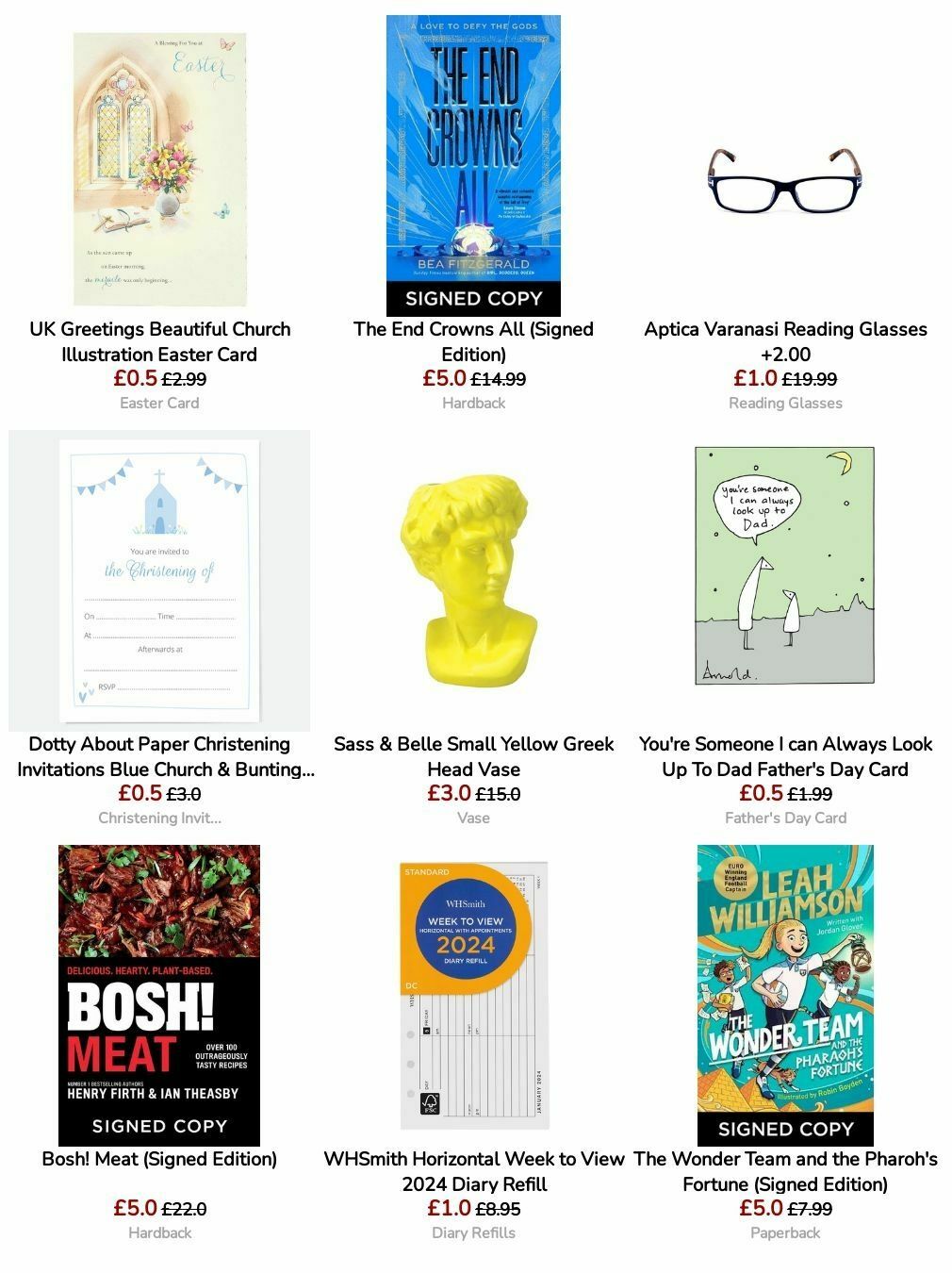 WHSmith Offers from 20 August