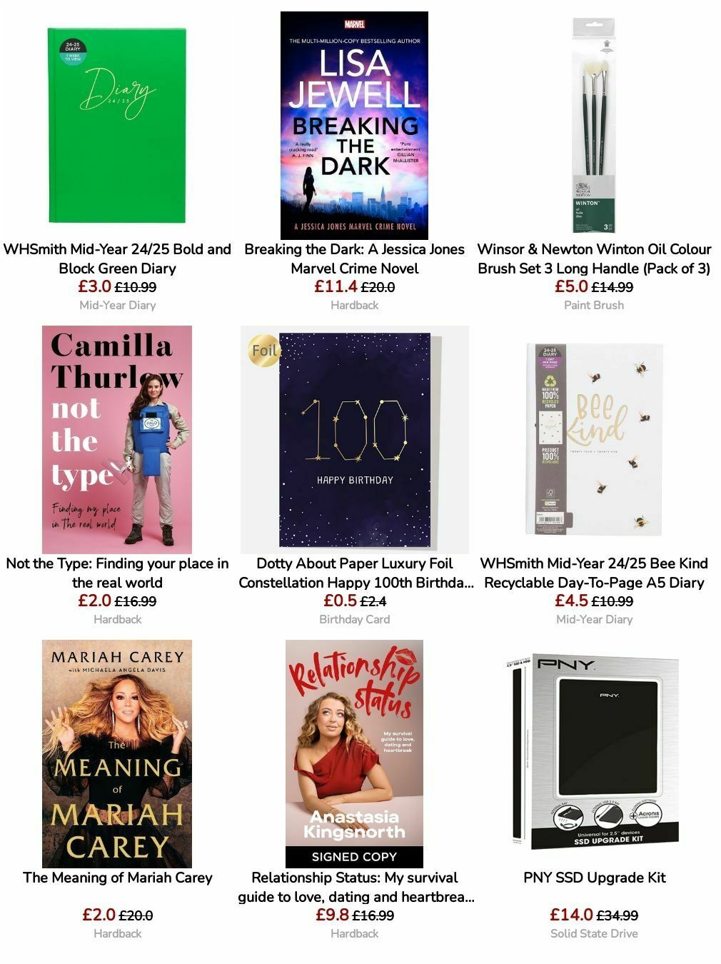 WHSmith Offers from 27 August