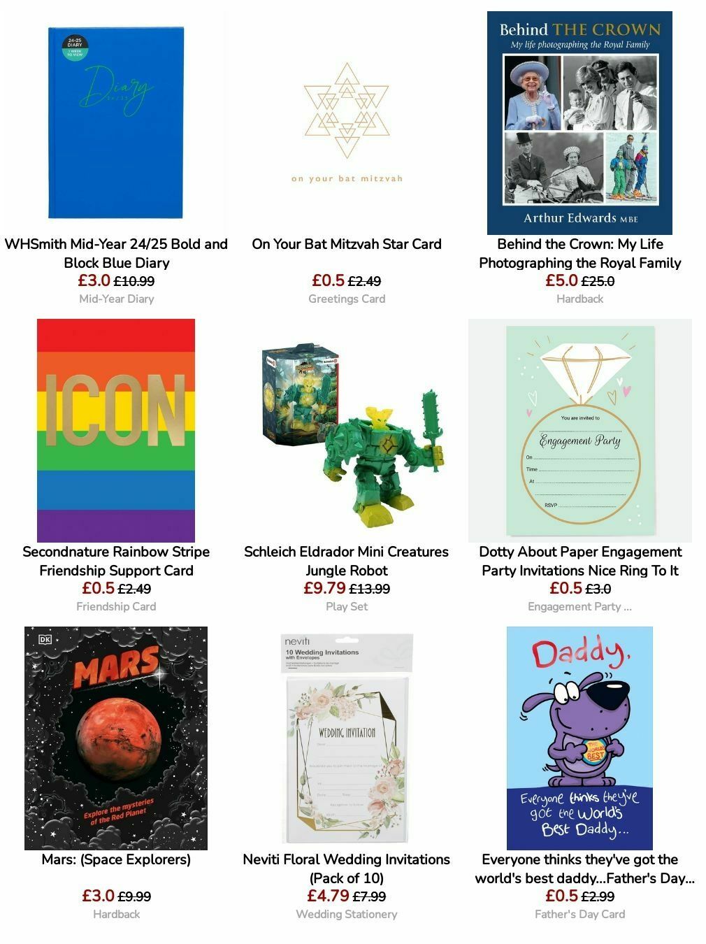 WHSmith Offers from 27 August