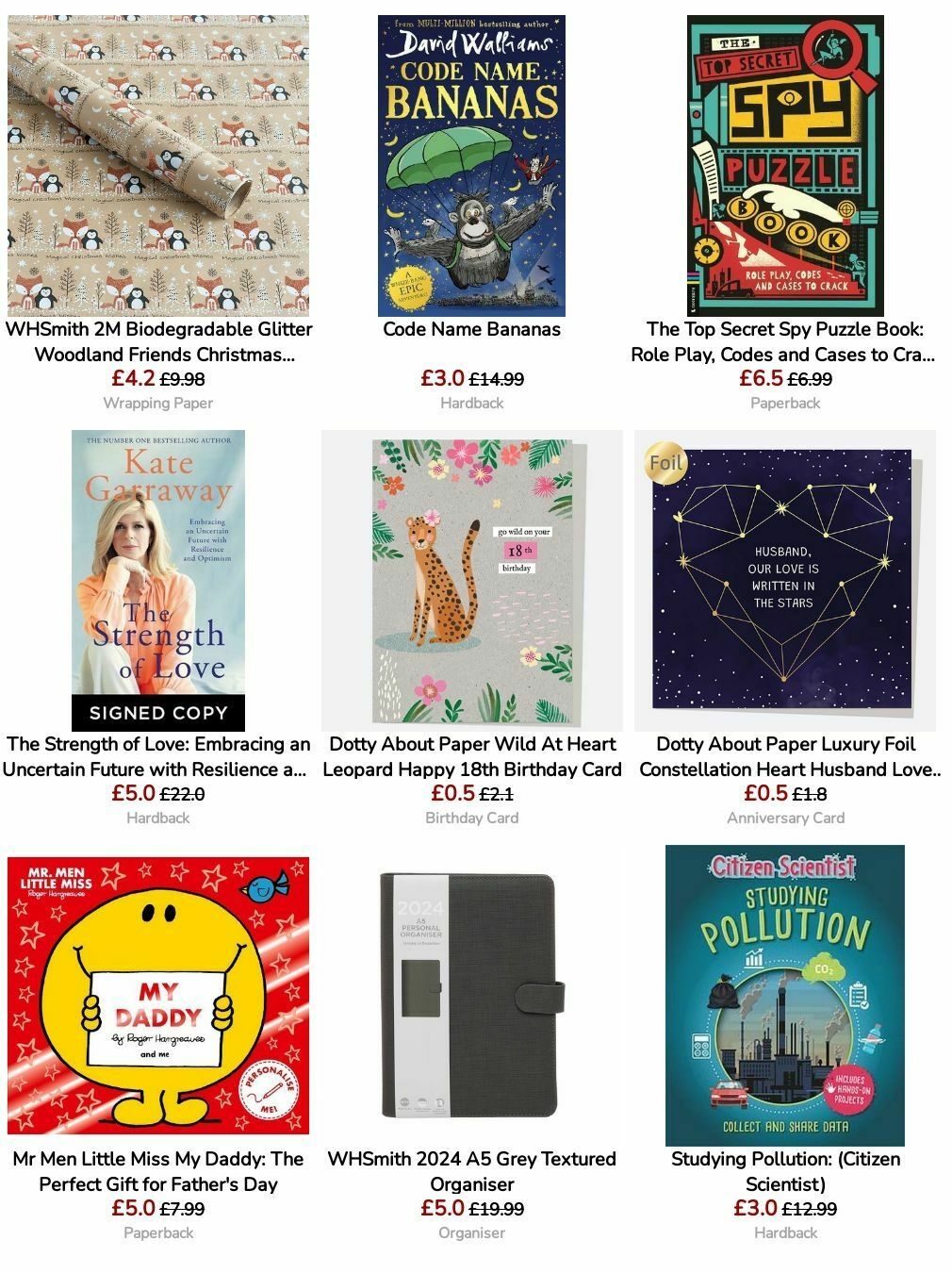 WHSmith Offers from 27 August