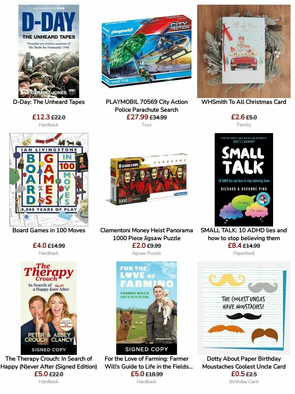 WHSmith Offers from 27 August