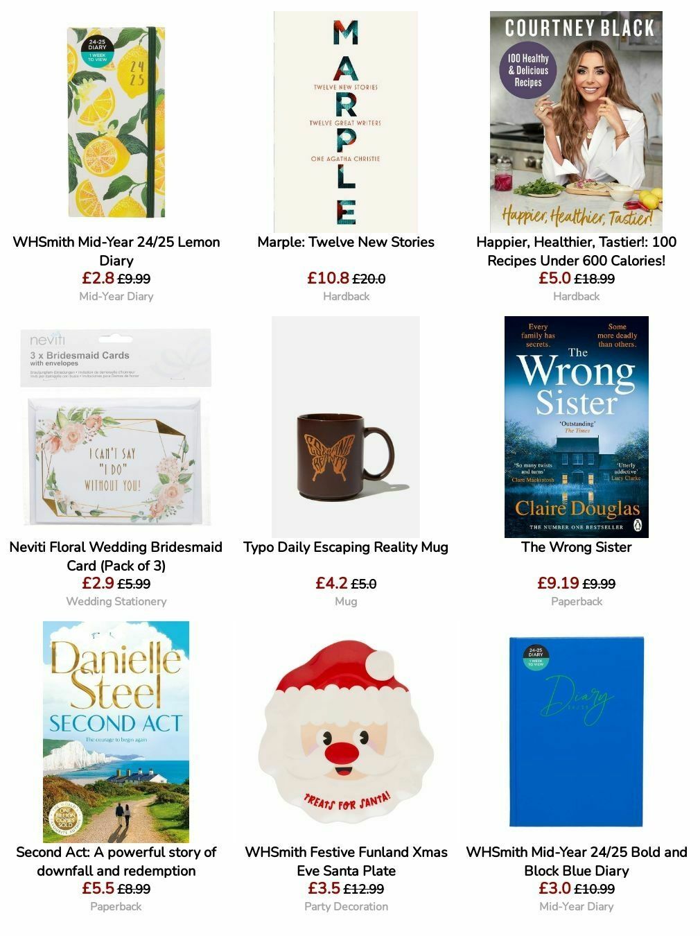 WHSmith Offers from 3 September