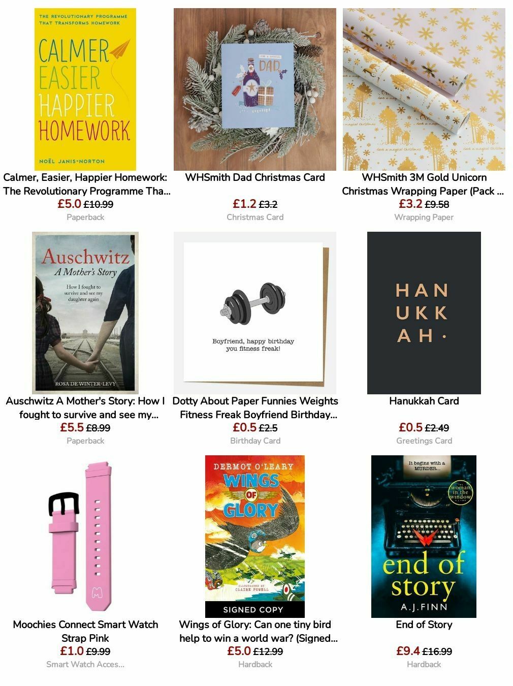 WHSmith Offers from 3 September