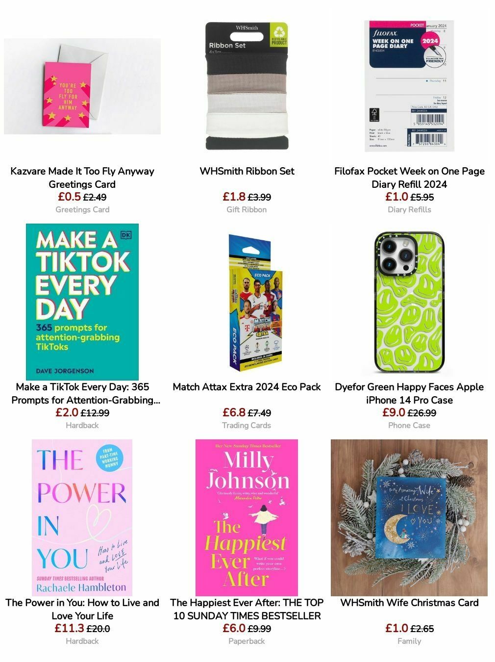 WHSmith Offers from 3 September