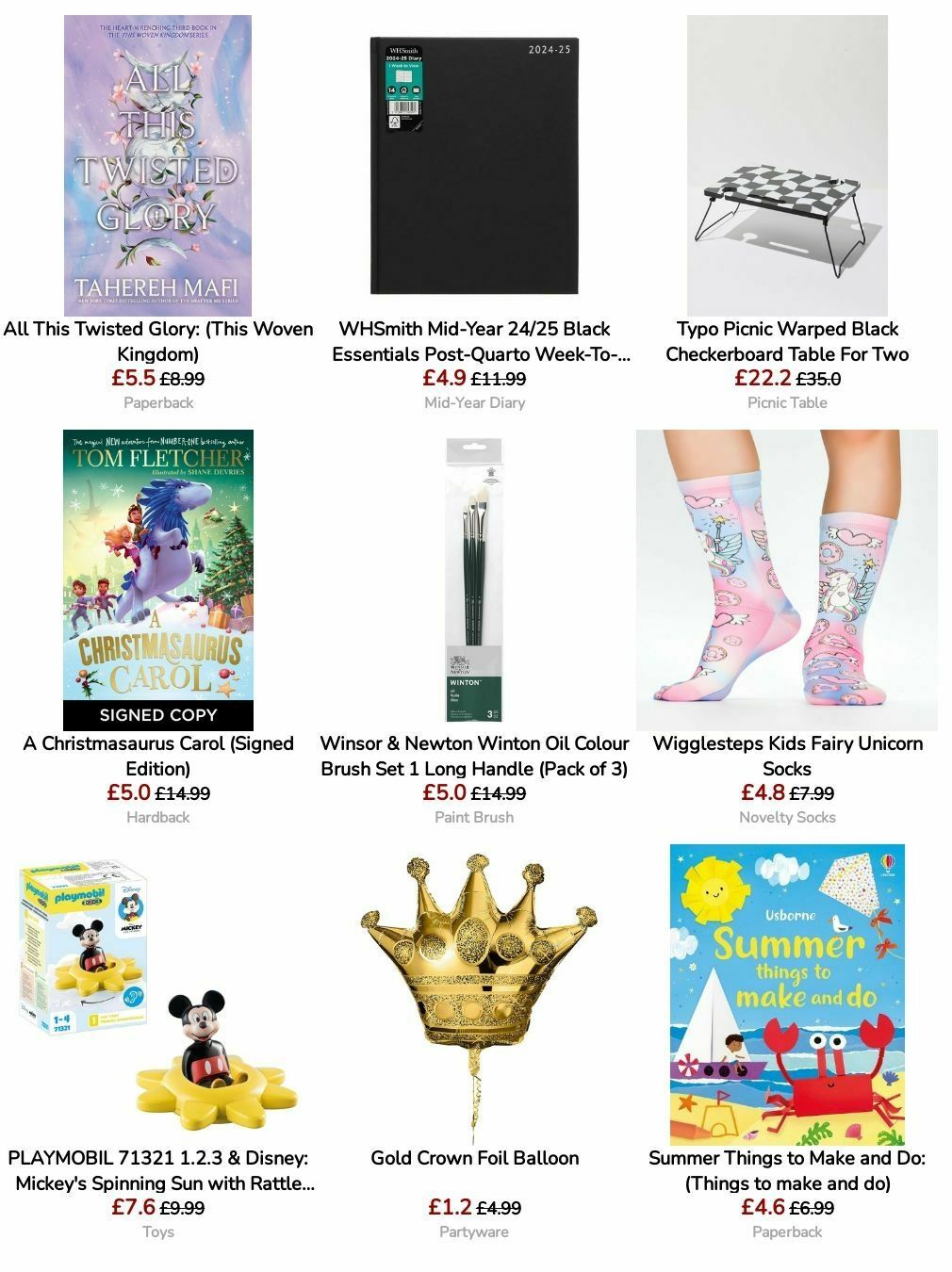 WHSmith Offers from 3 September