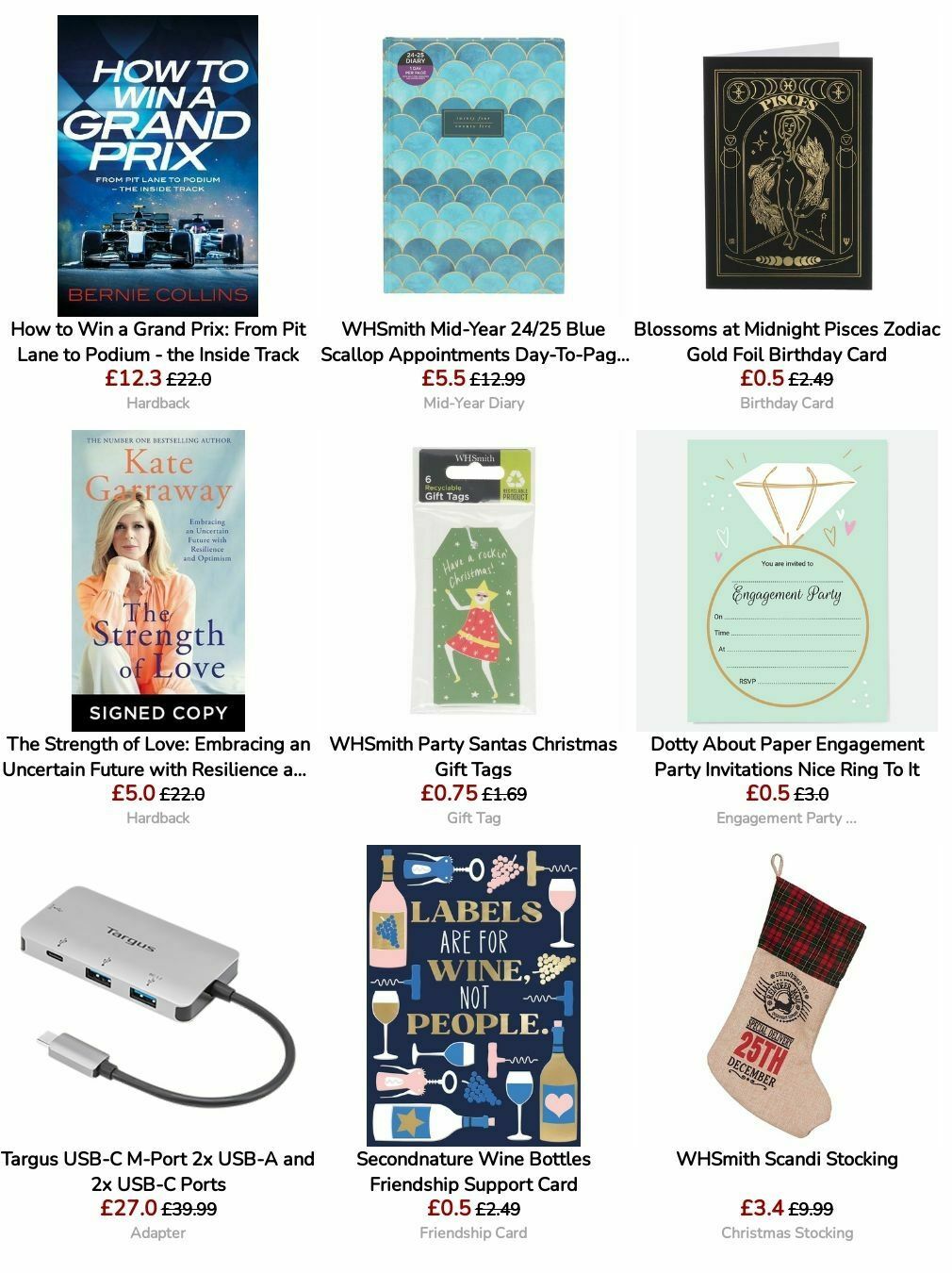 WHSmith Offers from 3 September