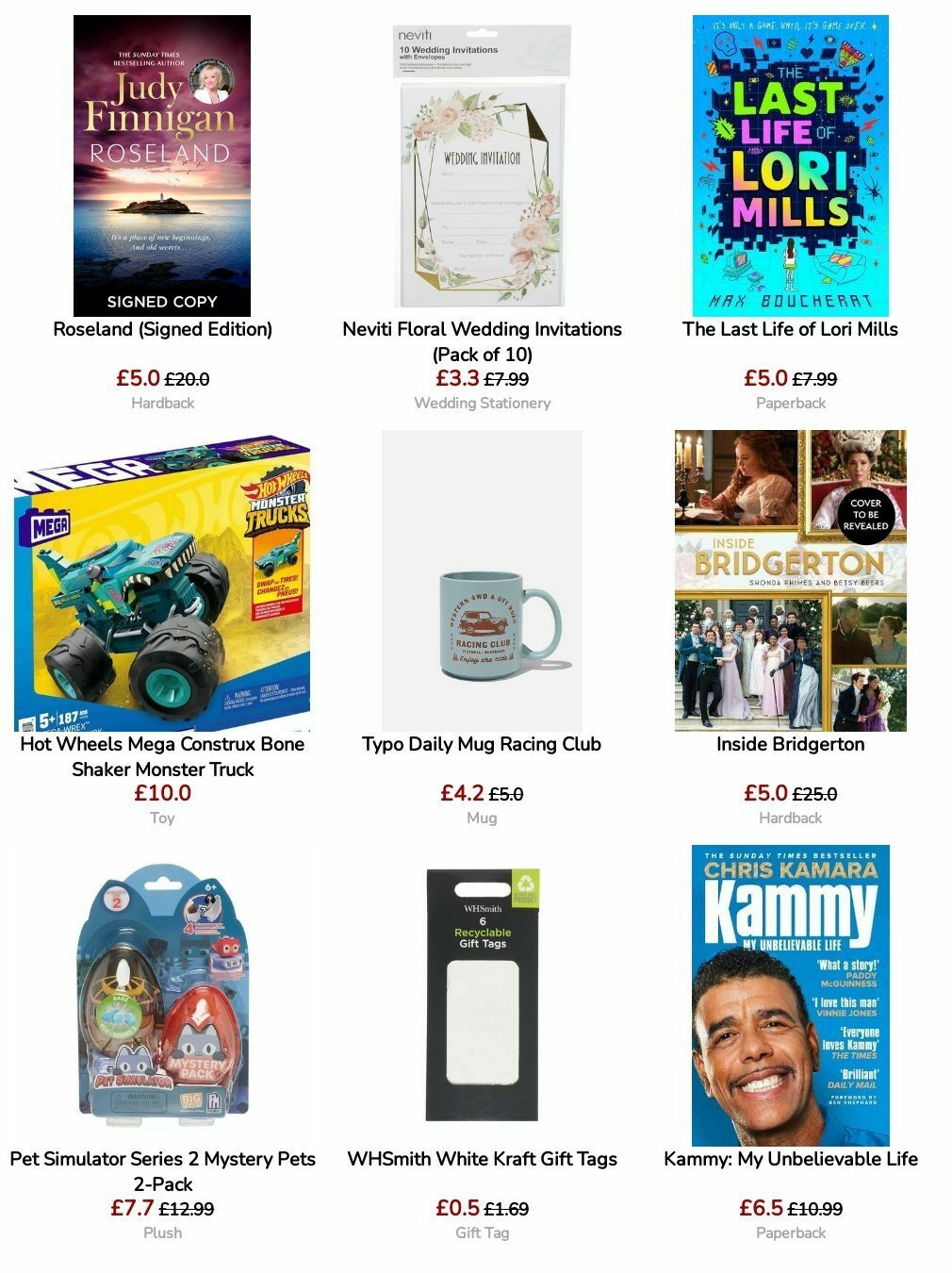 WHSmith Offers from 3 September