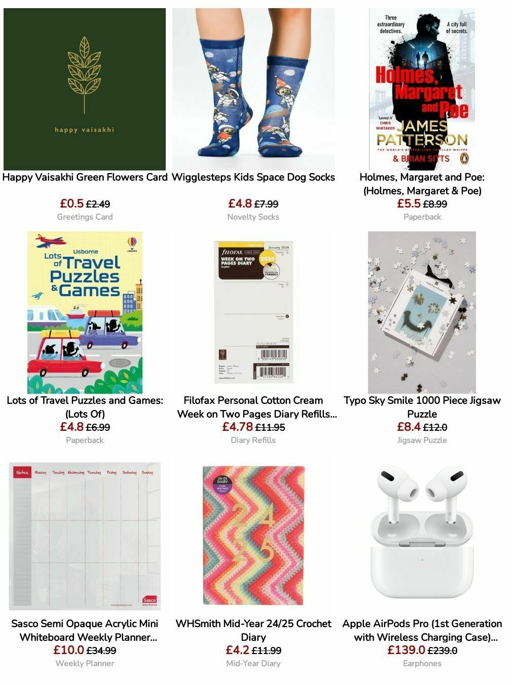 WHSmith Offers from 3 September