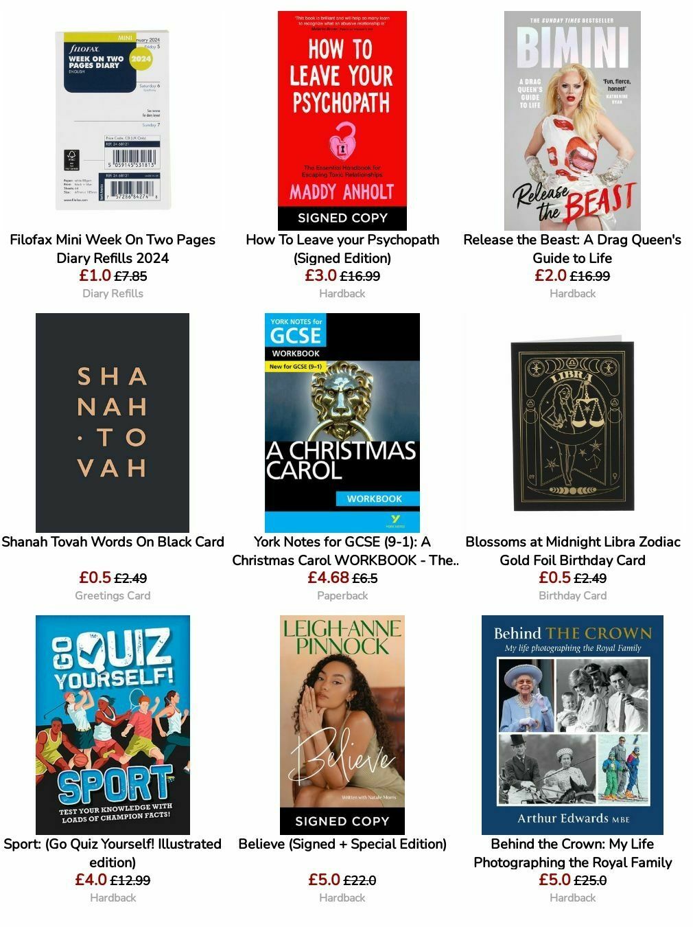 WHSmith Offers from 3 September