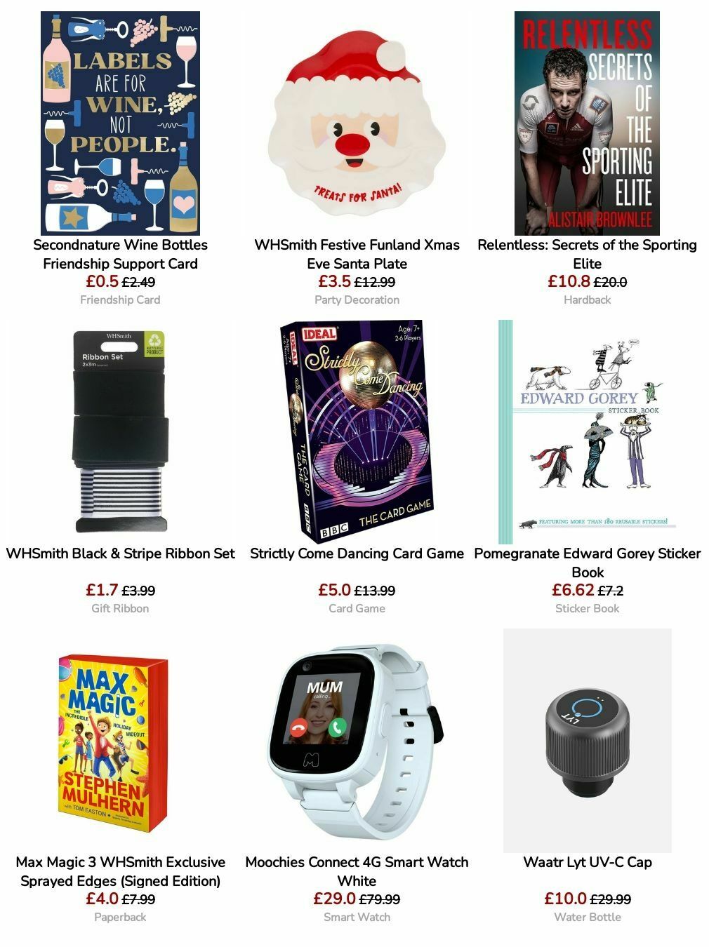 WHSmith Offers from 10 September