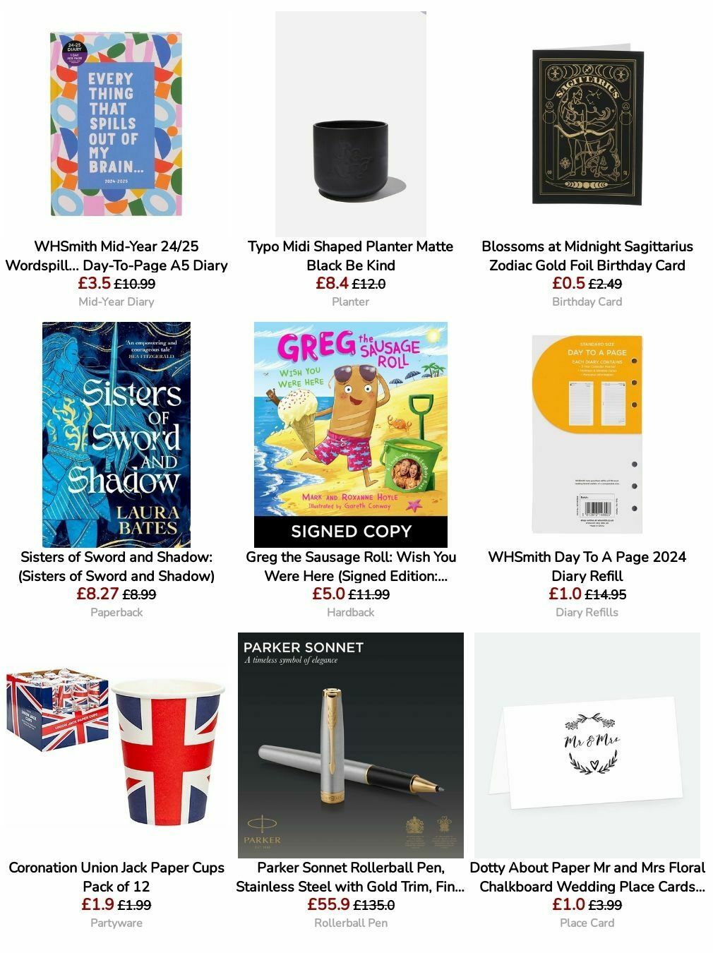 WHSmith Offers from 10 September