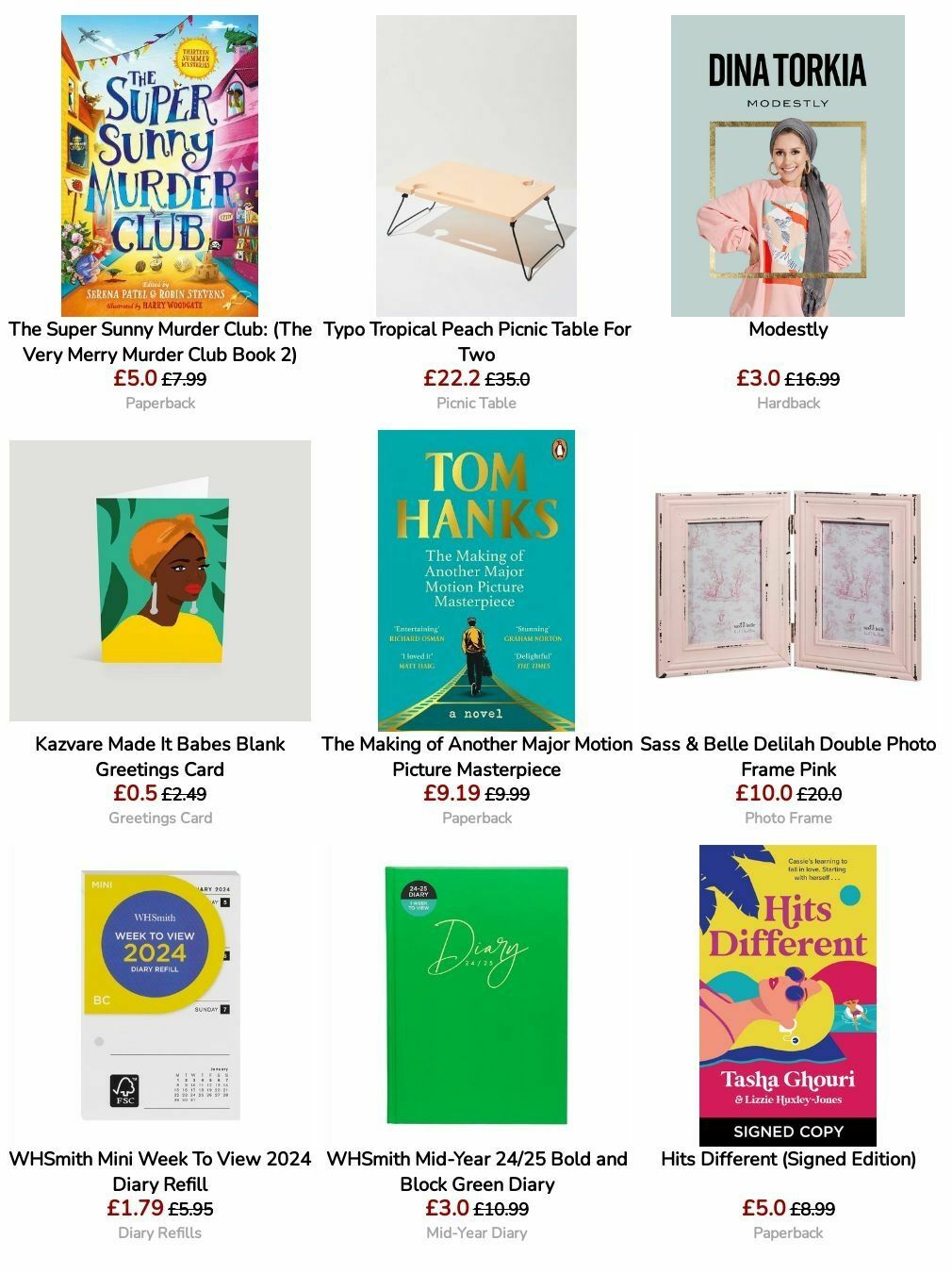 WHSmith Offers from 10 September