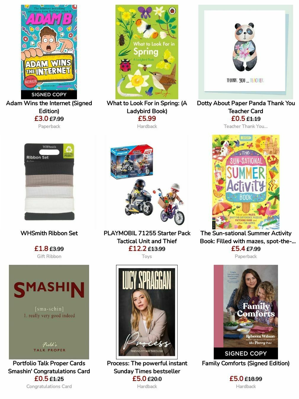 WHSmith Offers from 10 September