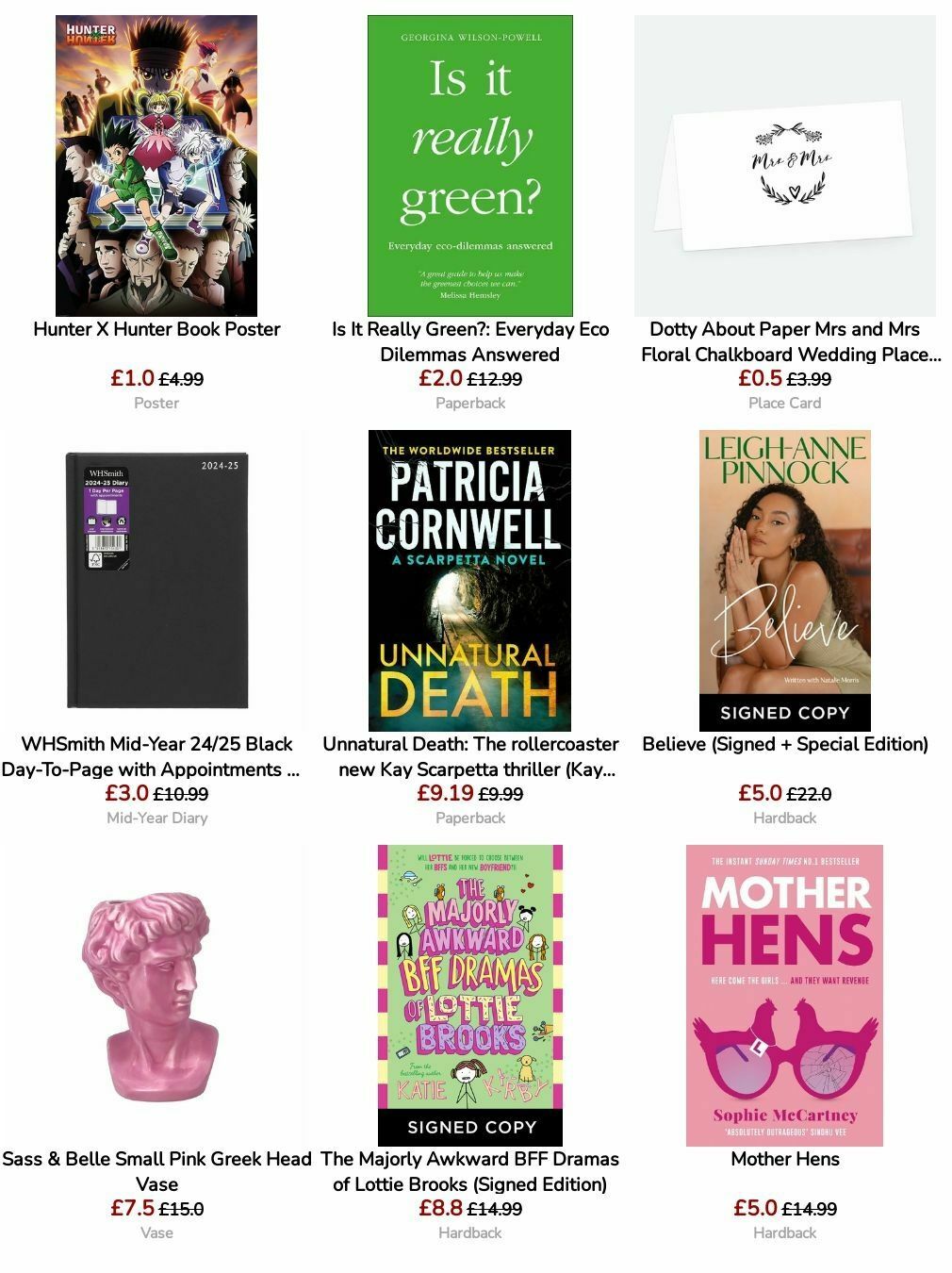 WHSmith Offers from 10 September