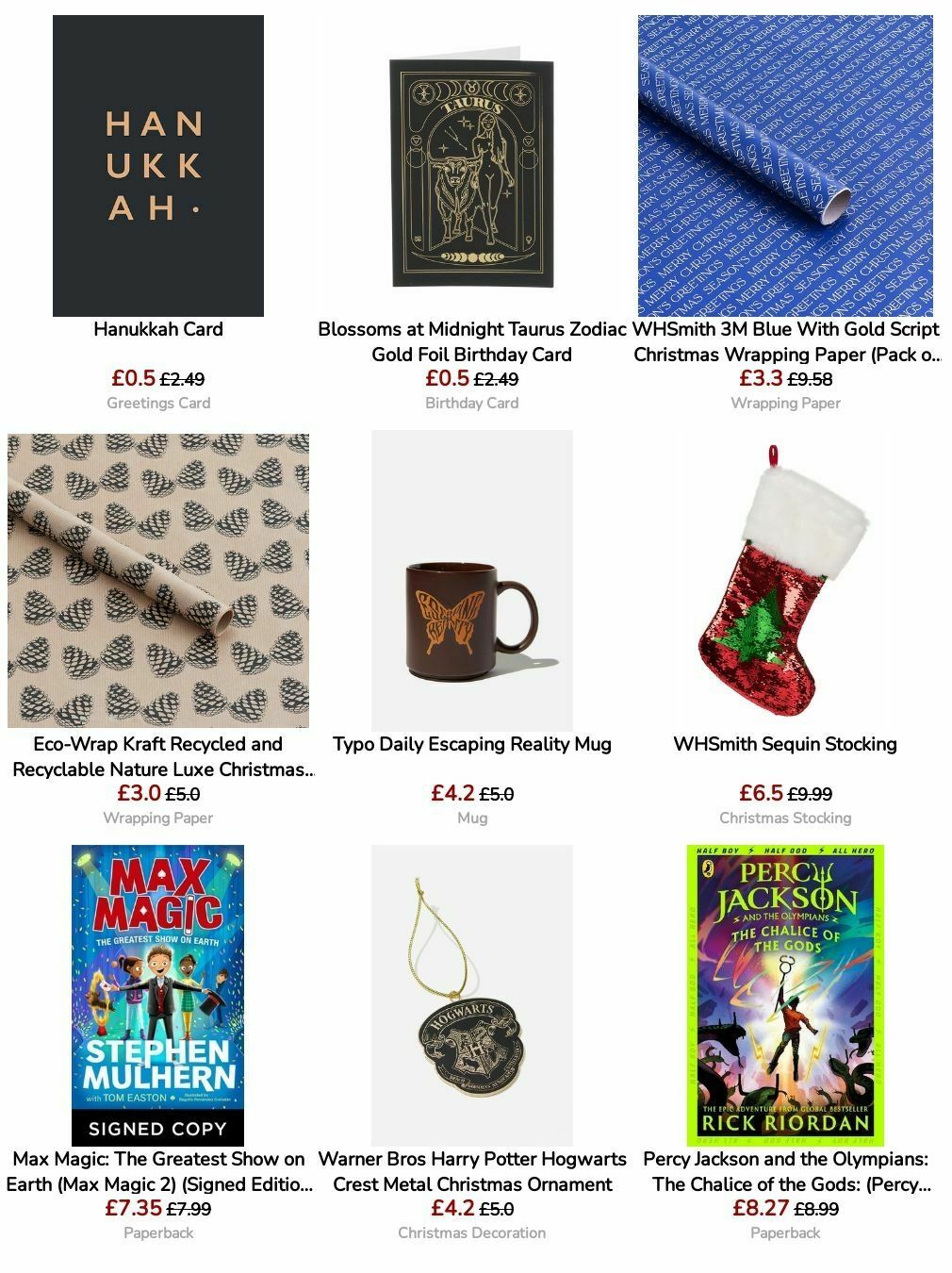 WHSmith Offers from 10 September