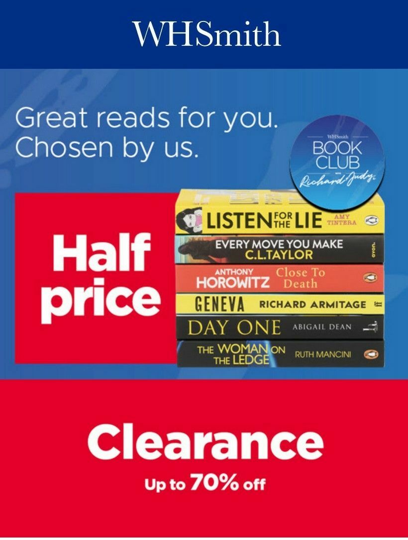 WHSmith Offers from 17 September