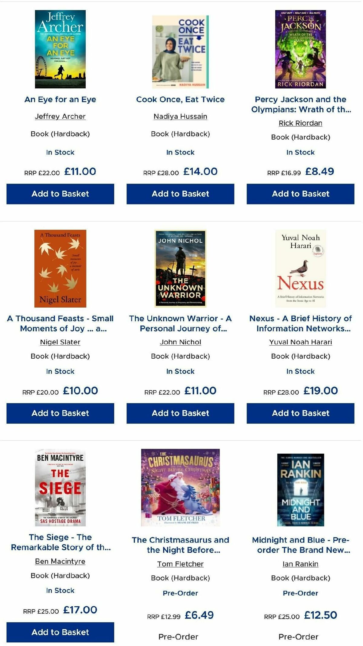 WHSmith Offers from 8 October