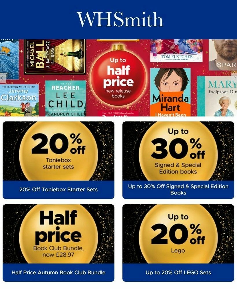 WHSmith Offers from 19 November